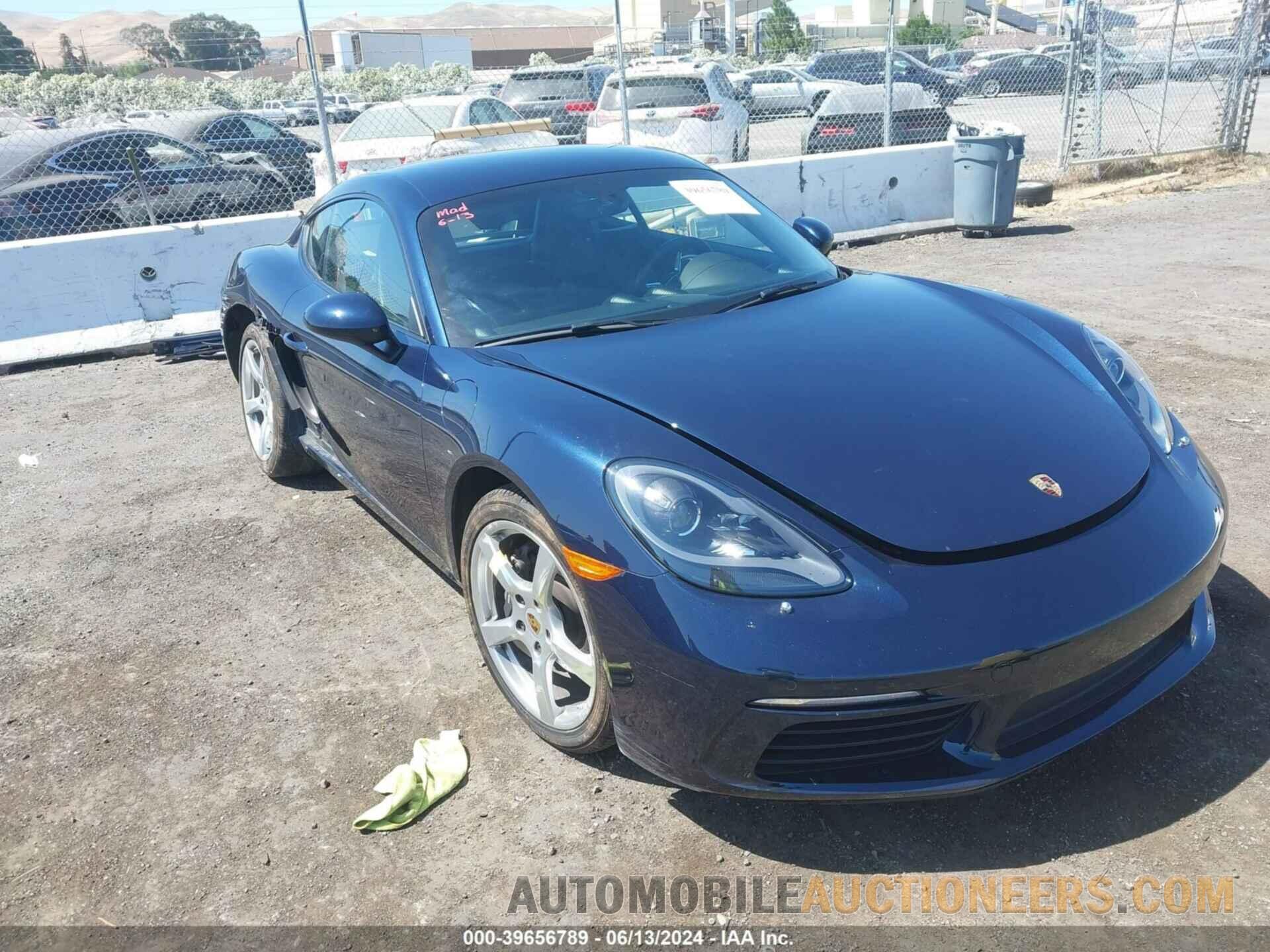 WP0AA2A82JK261976 PORSCHE 718 CAYMAN 2018