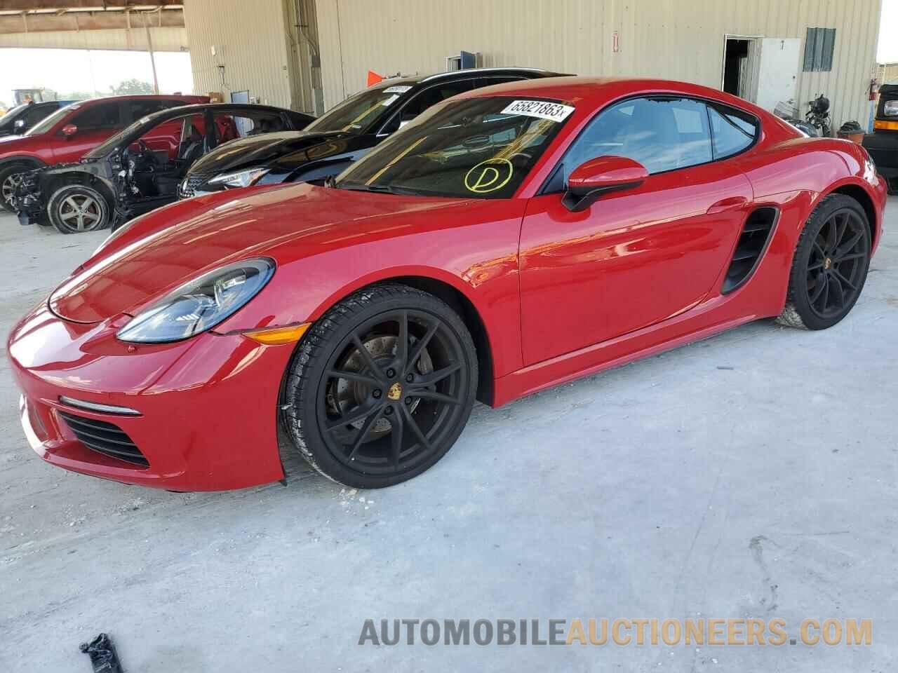 WP0AA2A82JK262187 PORSCHE CAYMAN 2018