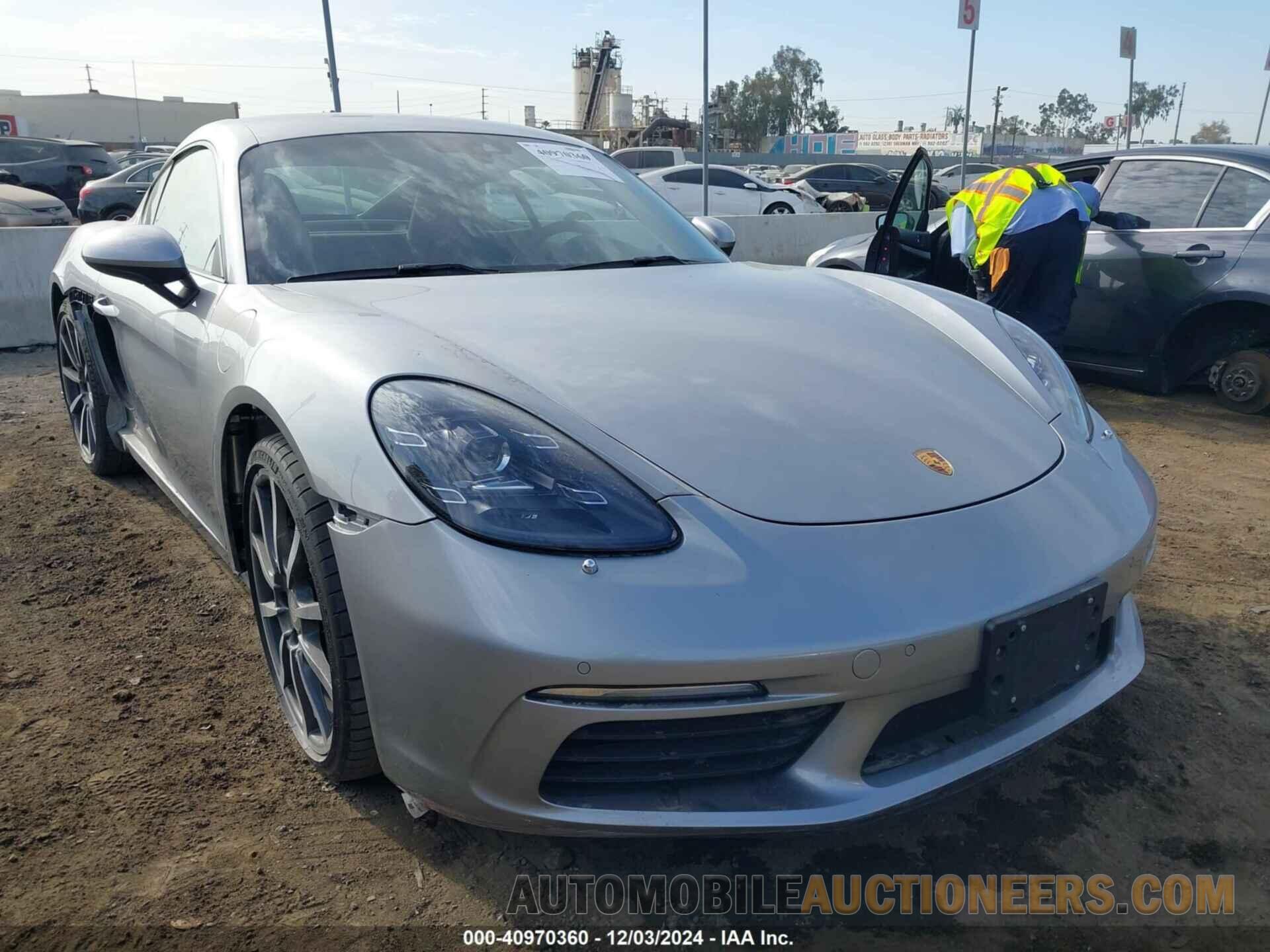 WP0AA2A82MS260377 PORSCHE 718 CAYMAN 2021