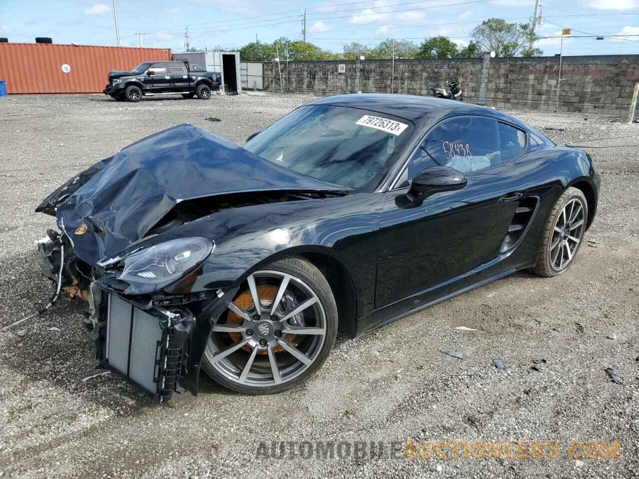 WP0AA2A83HS270325 PORSCHE CAYMAN 2017