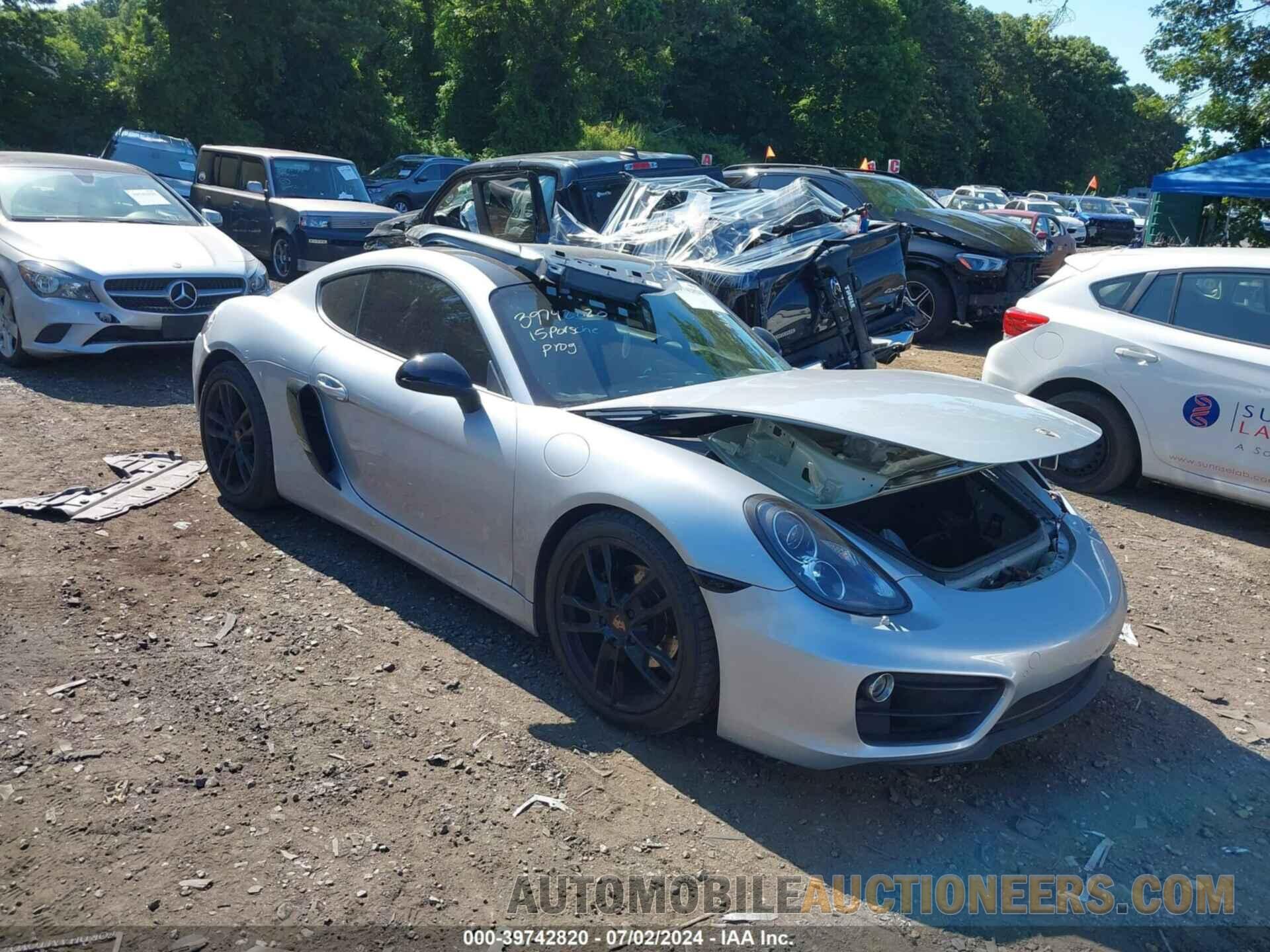 WP0AA2A84FK160283 PORSCHE CAYMAN 2015