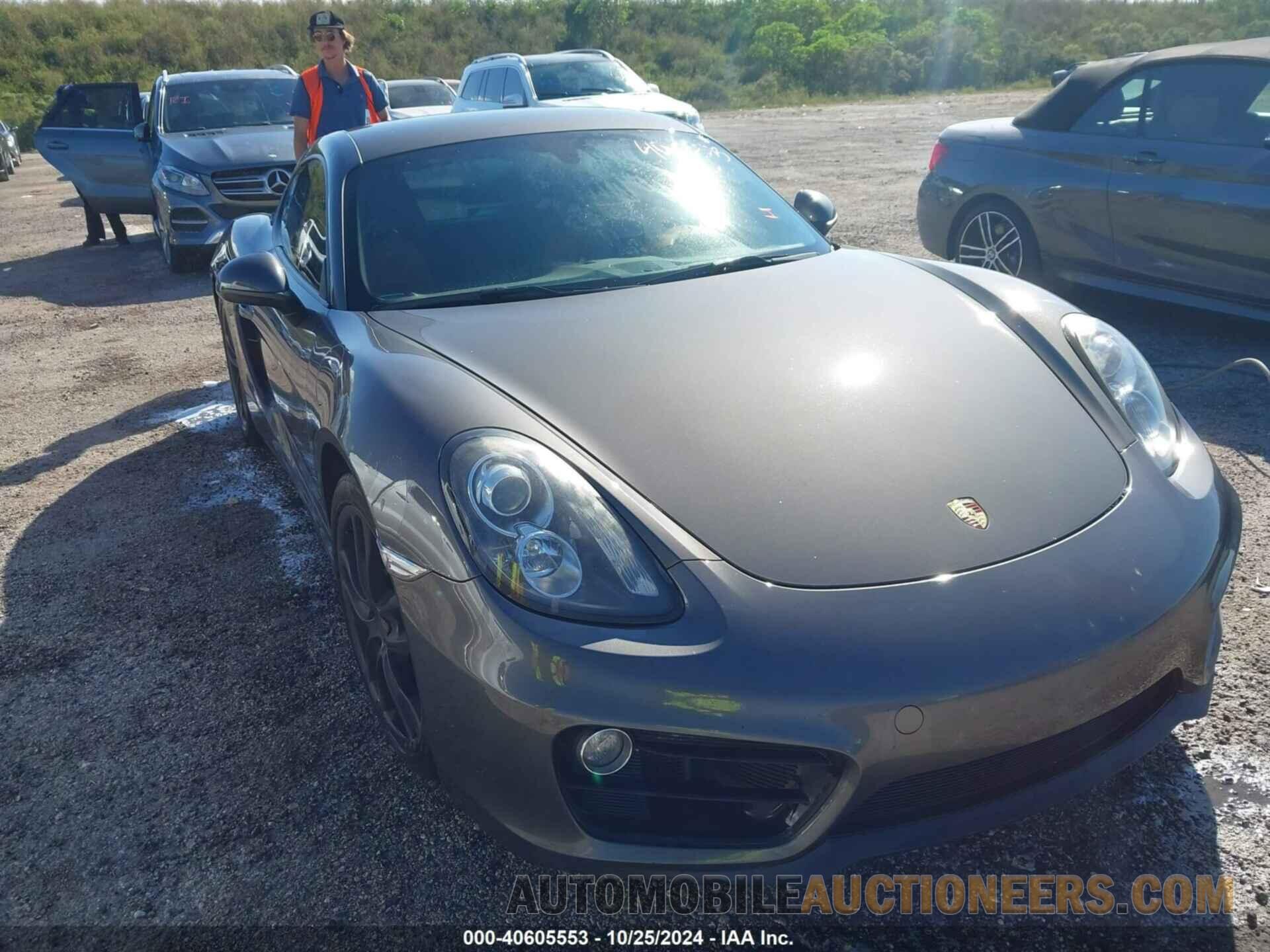 WP0AA2A84FK163250 PORSCHE CAYMAN 2015