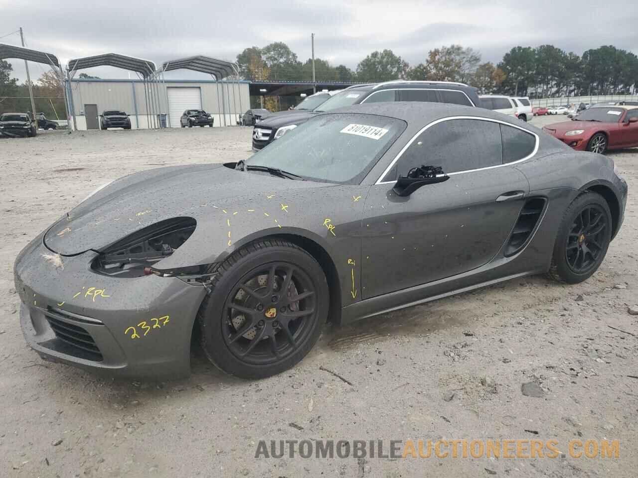 WP0AA2A84JK260926 PORSCHE CAYMAN 2018