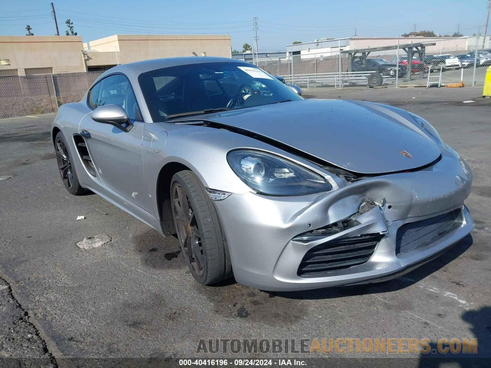 WP0AA2A85JK261518 PORSCHE 718 CAYMAN 2018