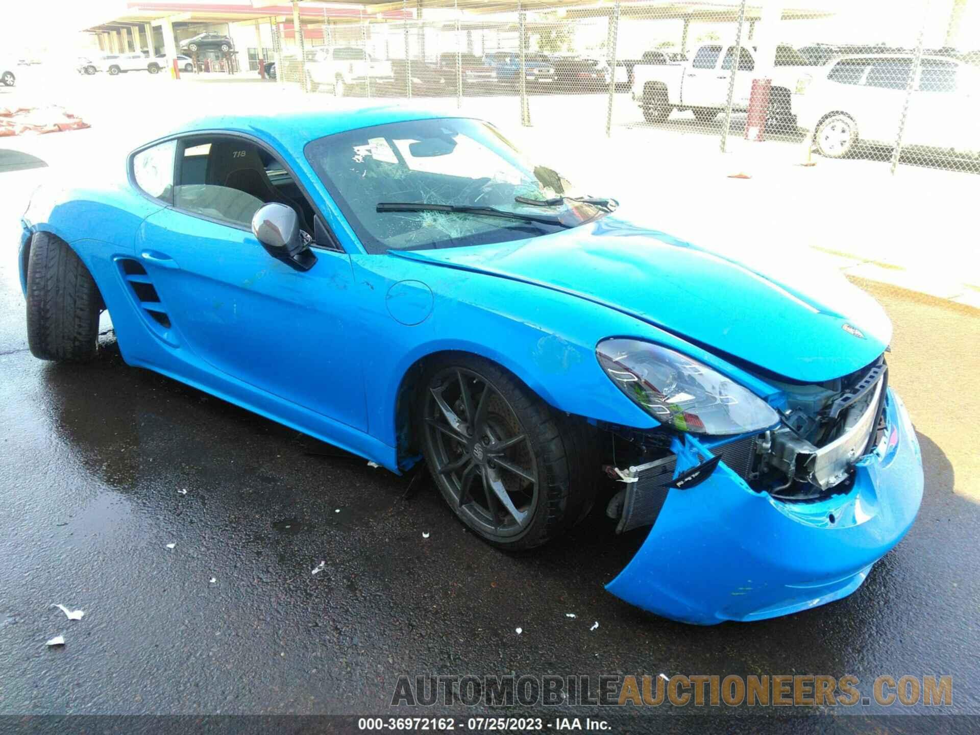 WP0AA2A85NS255160 PORSCHE 718 CAYMAN 2022