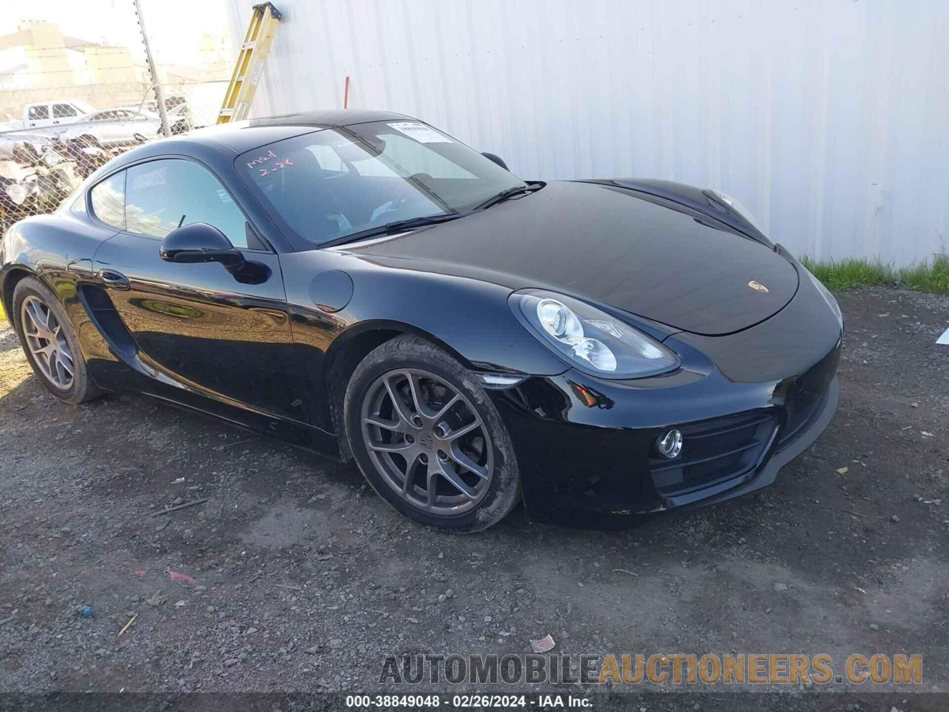 WP0AA2A86FK163539 PORSCHE CAYMAN 2015