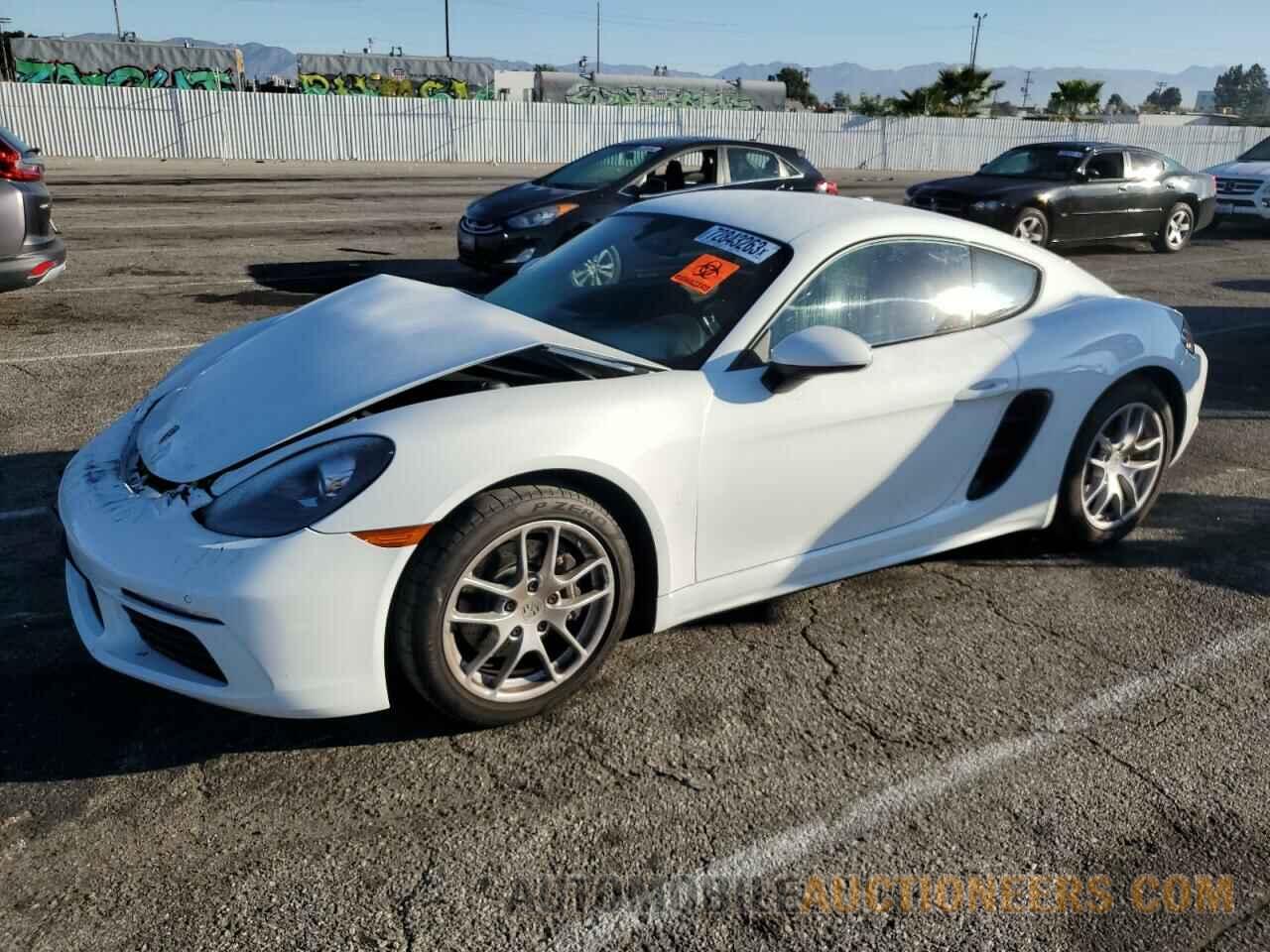 WP0AA2A87JK262265 PORSCHE CAYMAN 2018