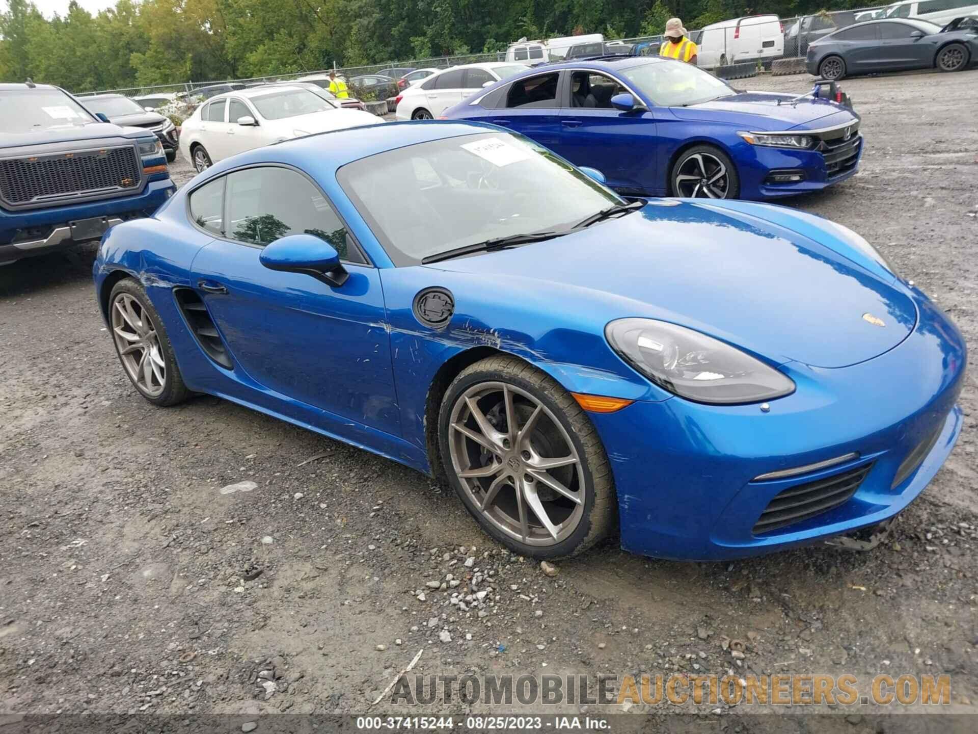 WP0AA2A87JK262315 PORSCHE 718 CAYMAN 2018