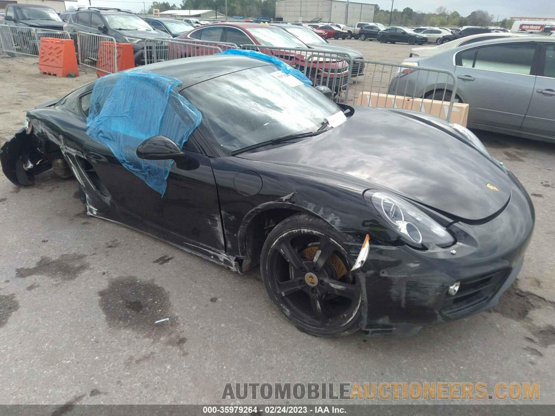 WP0AA2A88GK171384 PORSCHE CAYMAN 2016