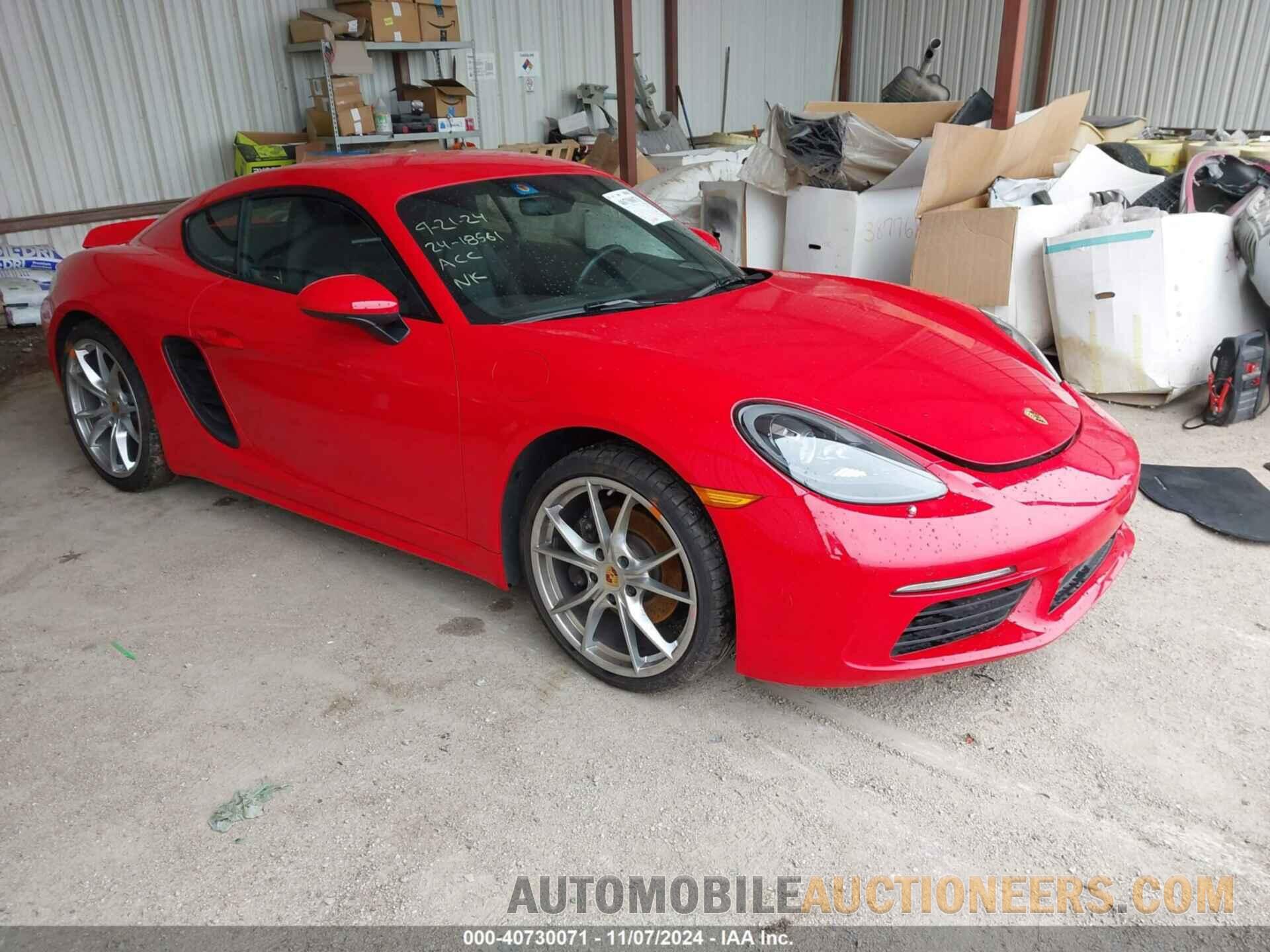 WP0AA2A88HS270112 PORSCHE CAYMAN 2017