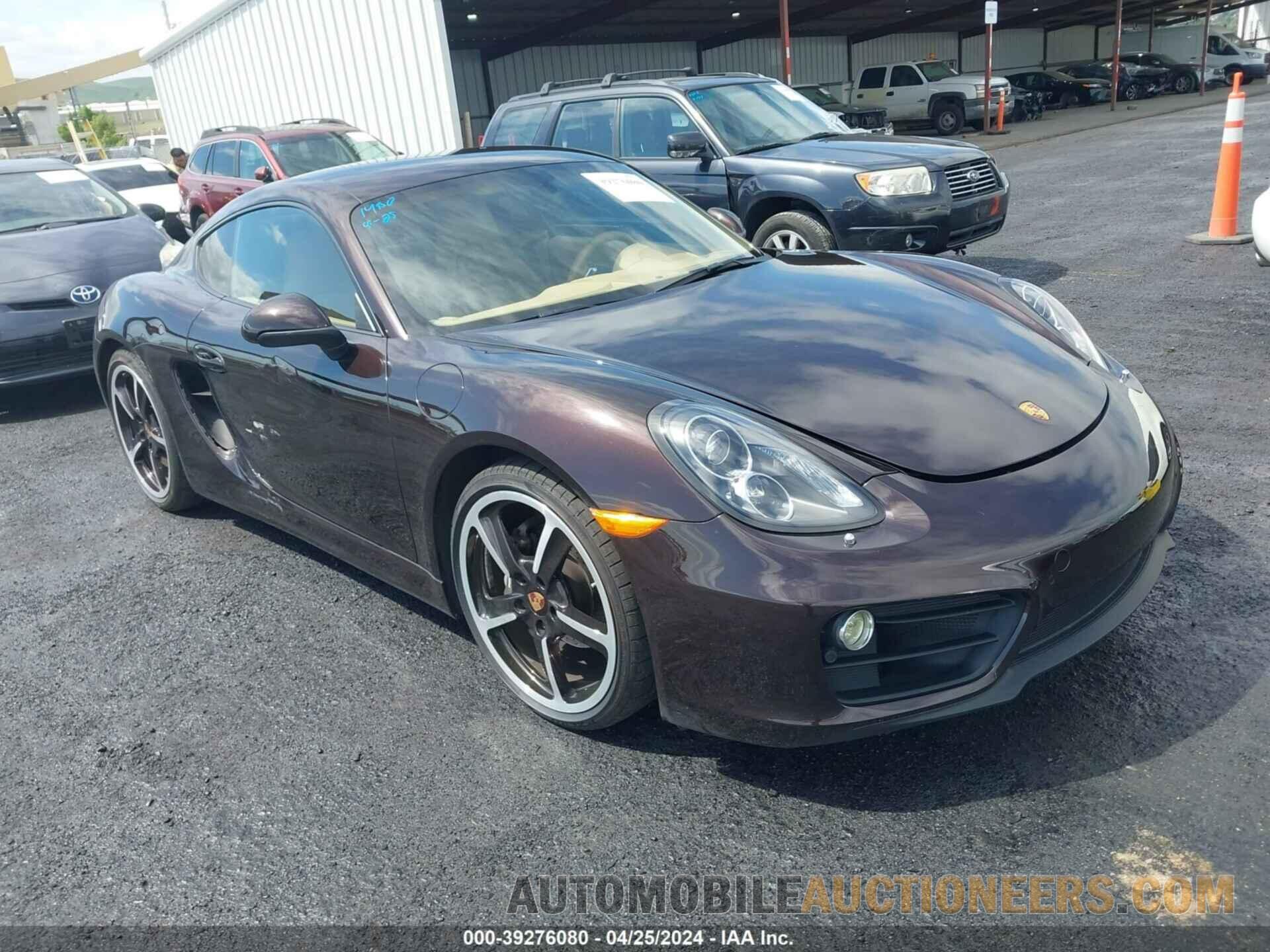 WP0AA2A89FK160019 PORSCHE CAYMAN 2015