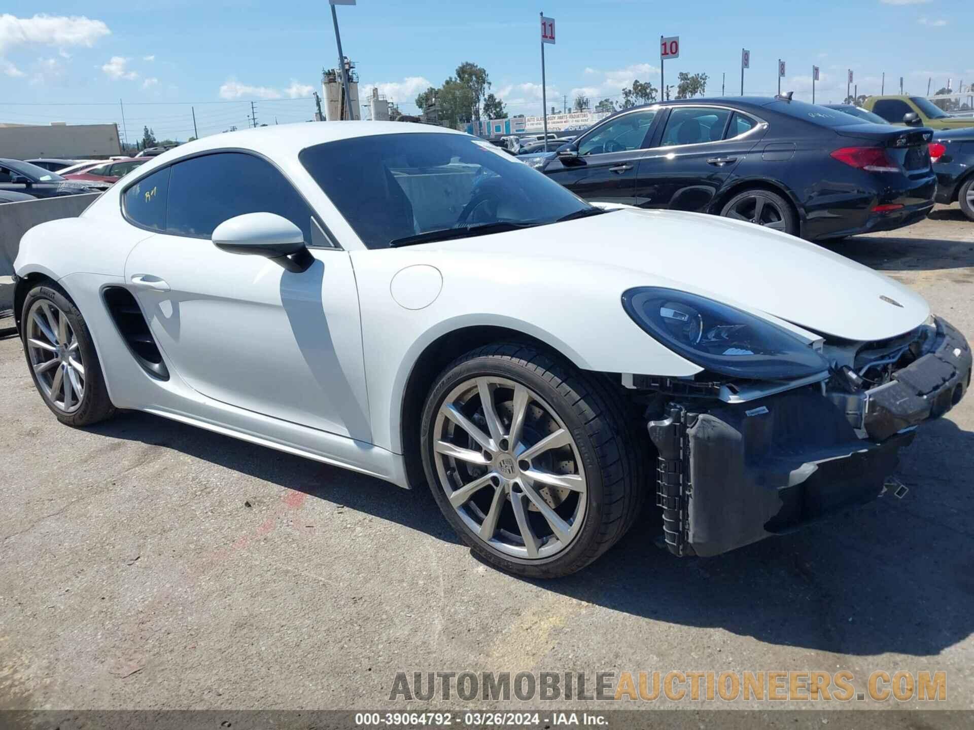 WP0AA2A89JK260940 PORSCHE 718 CAYMAN 2018