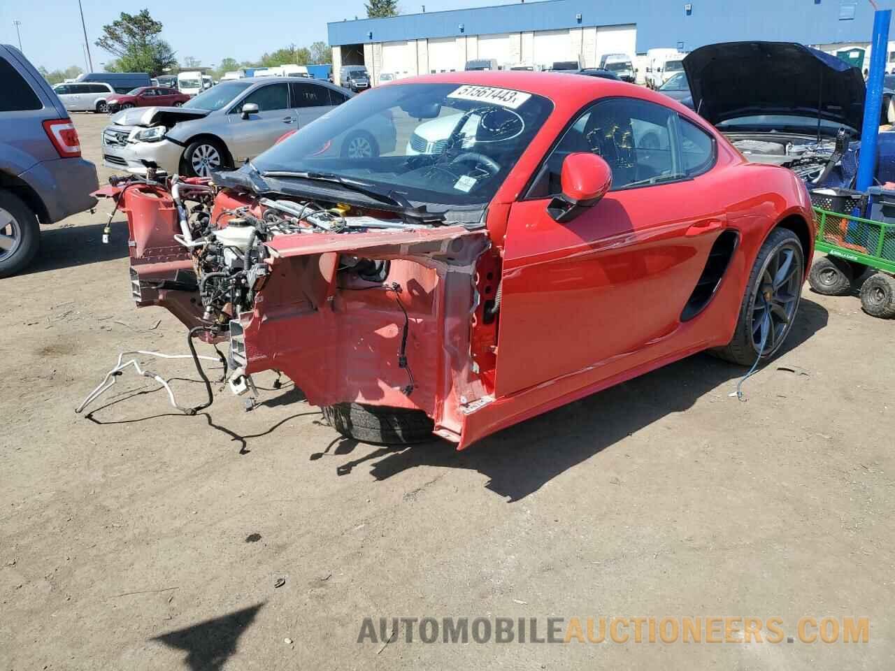 WP0AA2A89JK262204 PORSCHE CAYMAN 2018