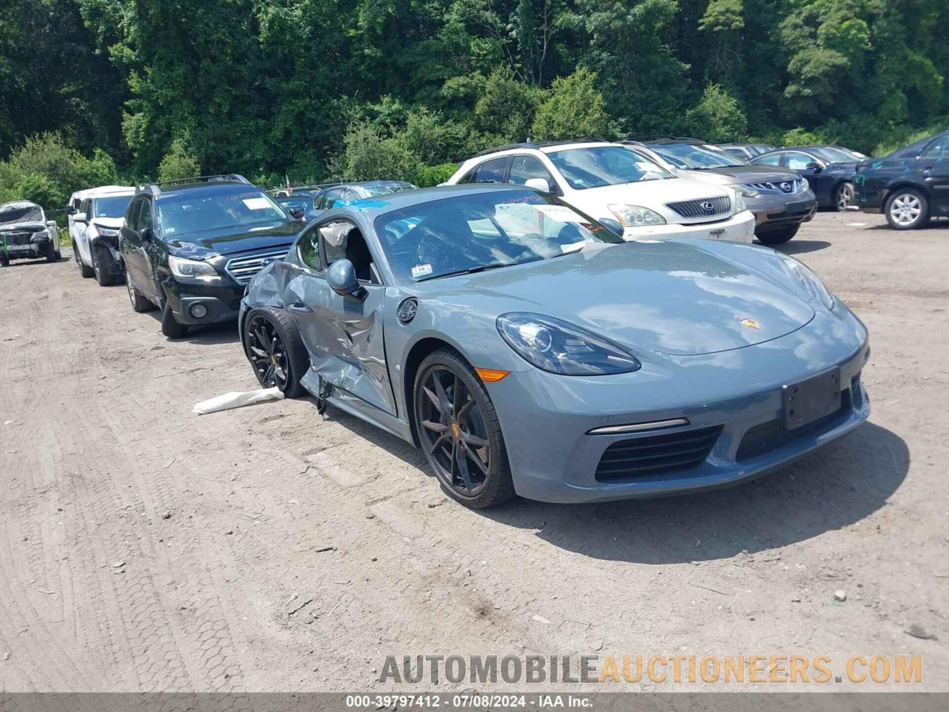 WP0AA2A89JK262641 PORSCHE 718 CAYMAN 2018