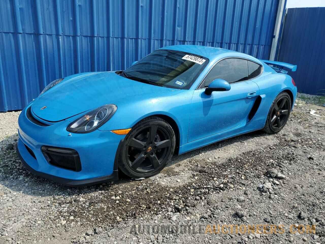 WP0AA2A8XFK161132 PORSCHE CAYMAN 2015