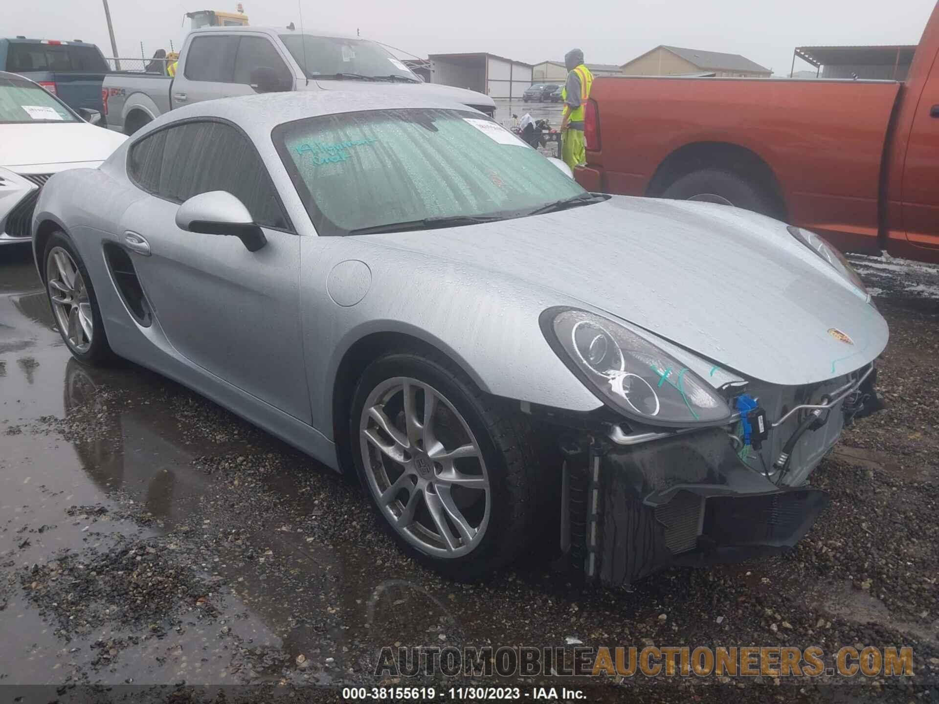 WP0AA2A8XFK161972 PORSCHE CAYMAN 2015