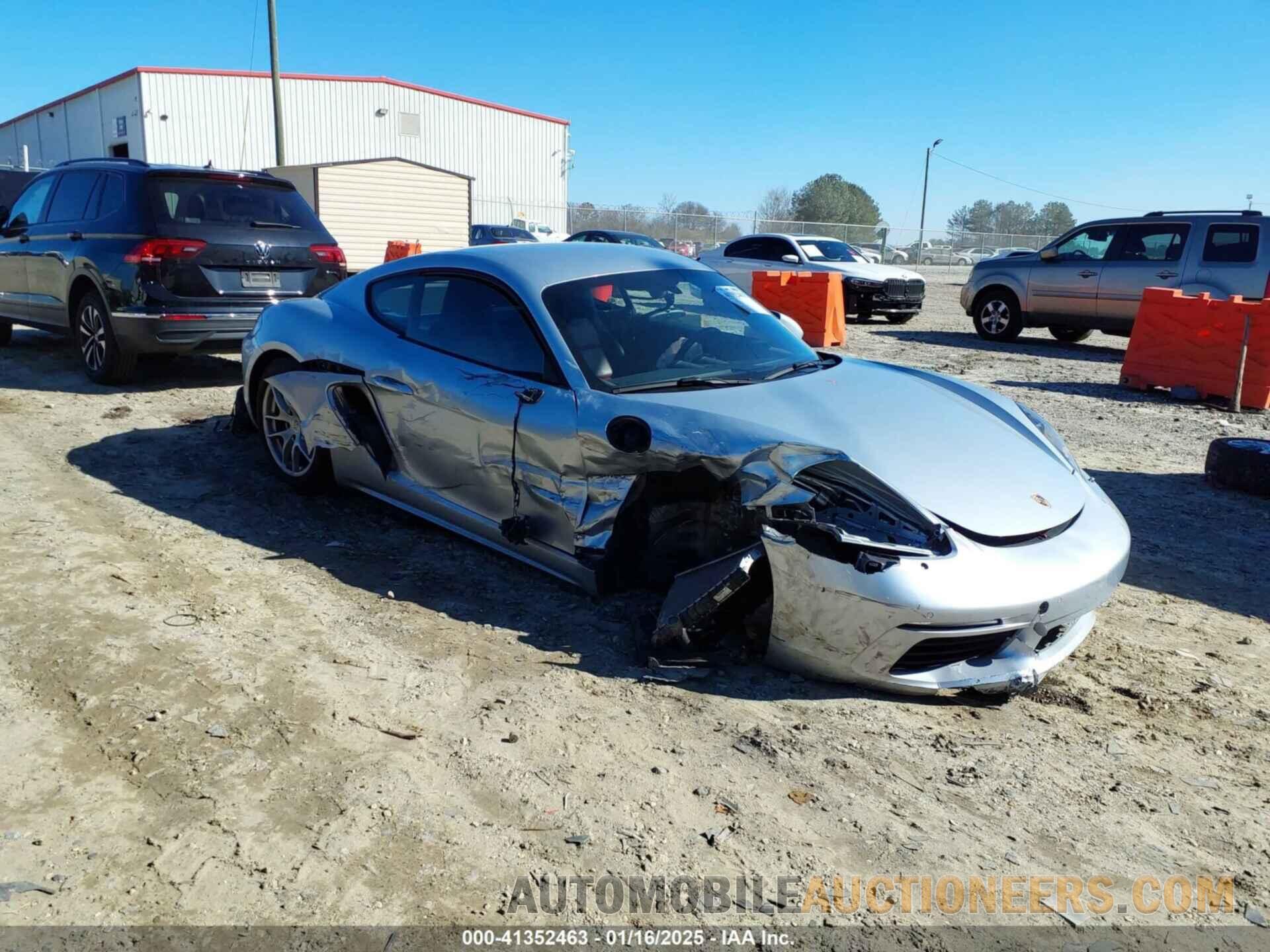 WP0AA2A8XJK260865 PORSCHE 718 CAYMAN 2018