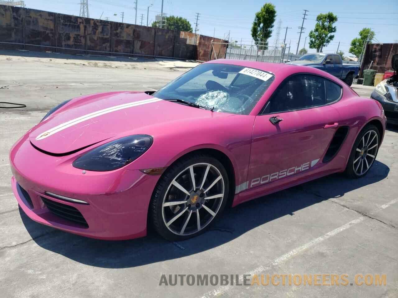 WP0AA2A8XNS255297 PORSCHE CAYMAN 2022