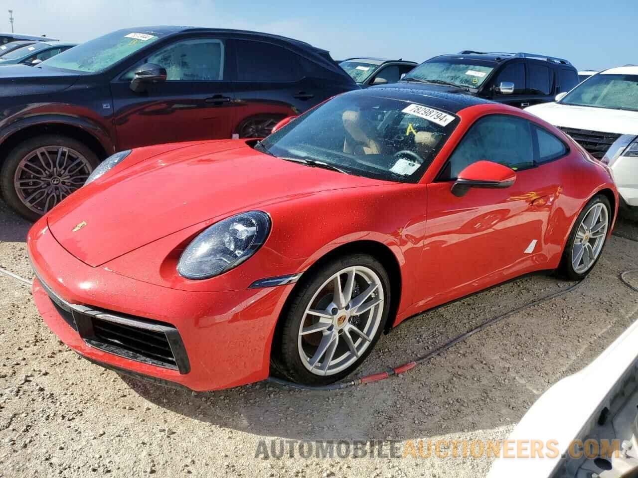 WP0AA2A92NS205440 PORSCHE 911 2022