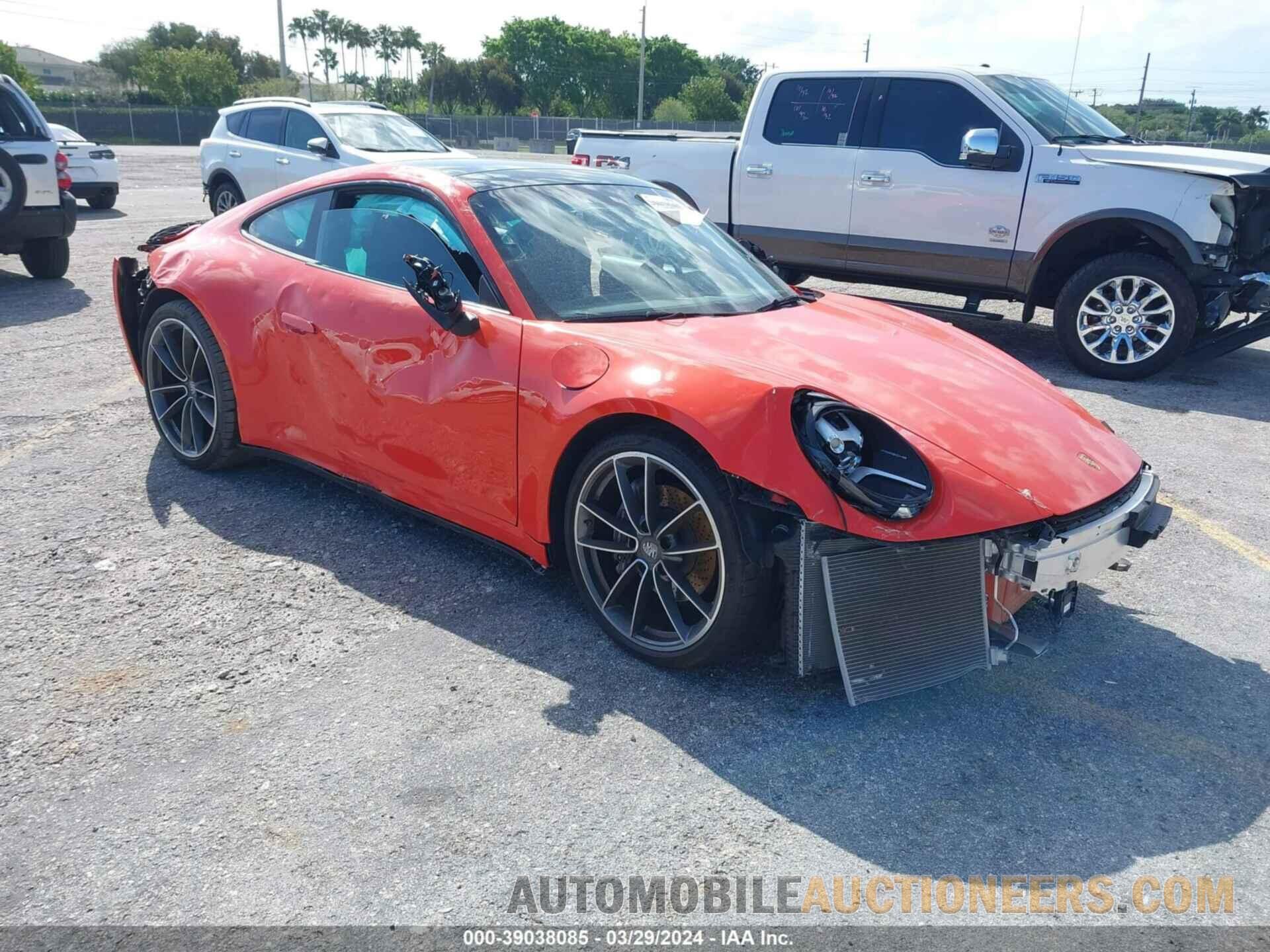 WP0AA2A94MS205941 PORSCHE 911 2021