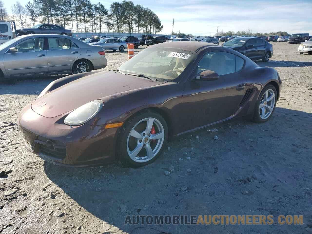 WP0AB29887U782067 PORSCHE CAYMAN 2007