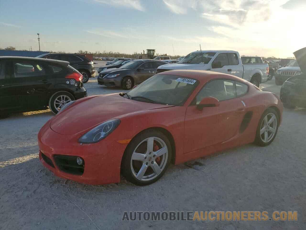 WP0AB2A80FK184769 PORSCHE CAYMAN 2015