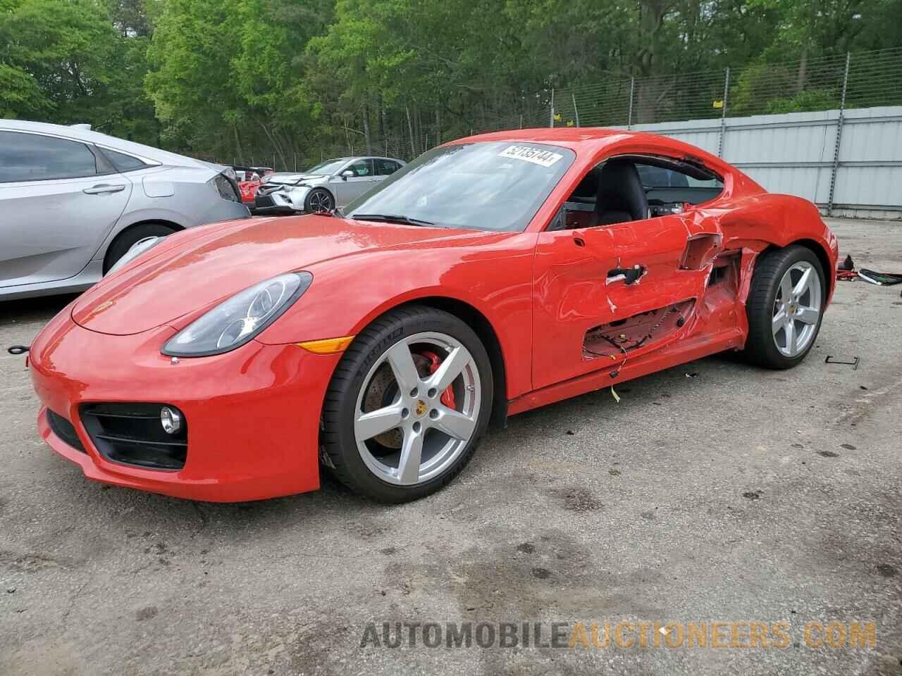 WP0AB2A80GK185261 PORSCHE CAYMAN 2016