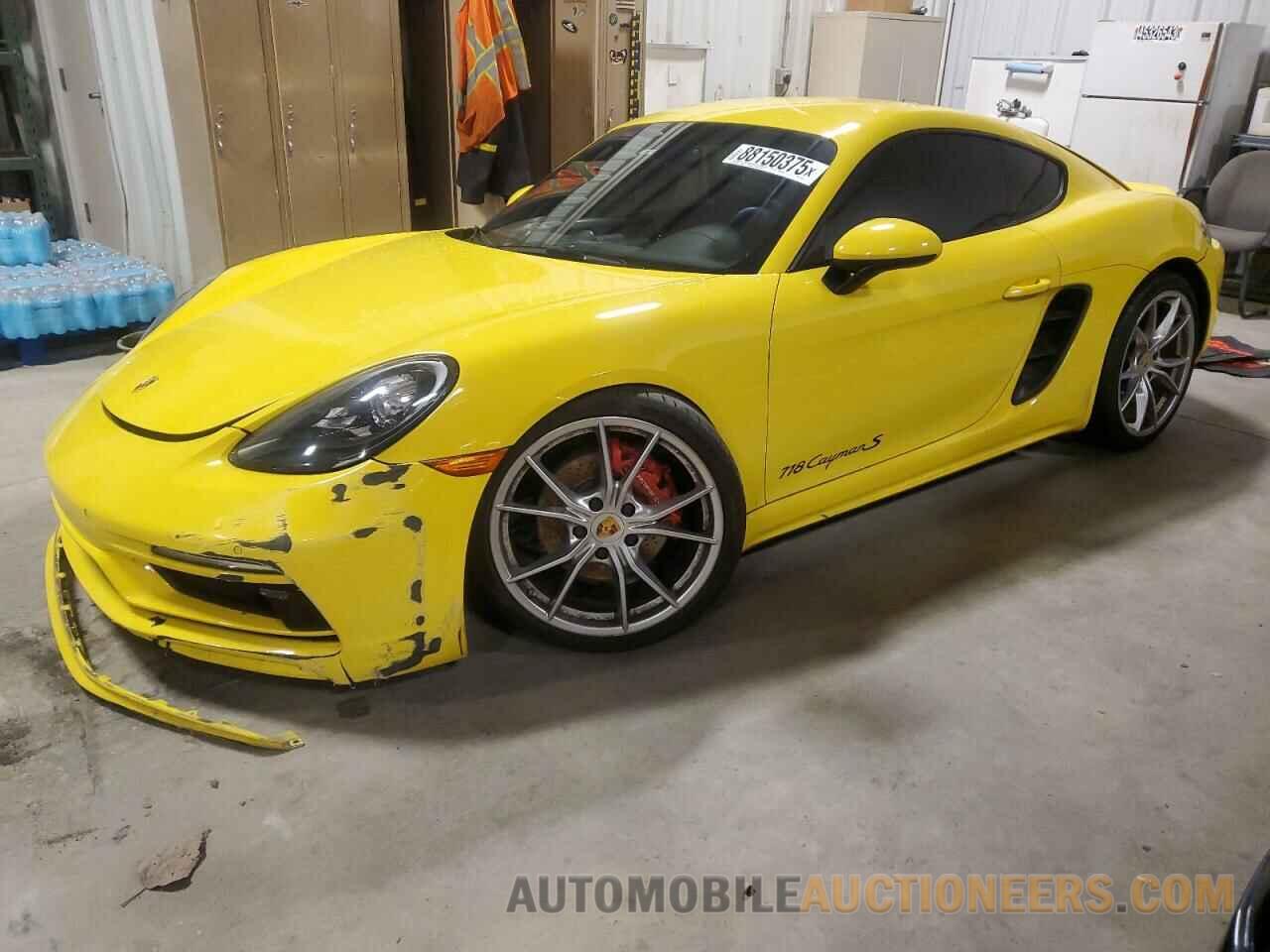 WP0AB2A80JK279373 PORSCHE CAYMAN 2018