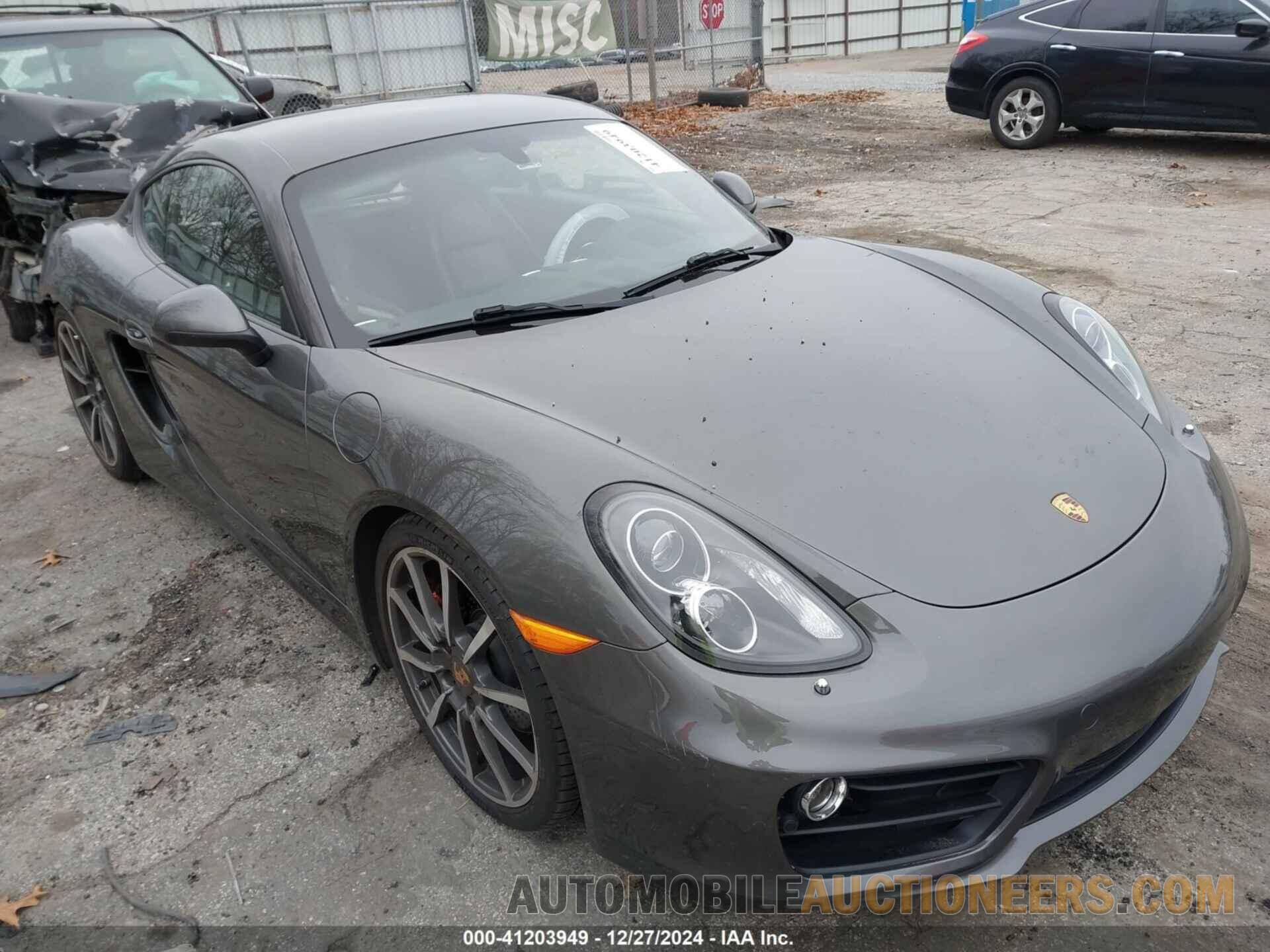 WP0AB2A81EK193513 PORSCHE CAYMAN 2014