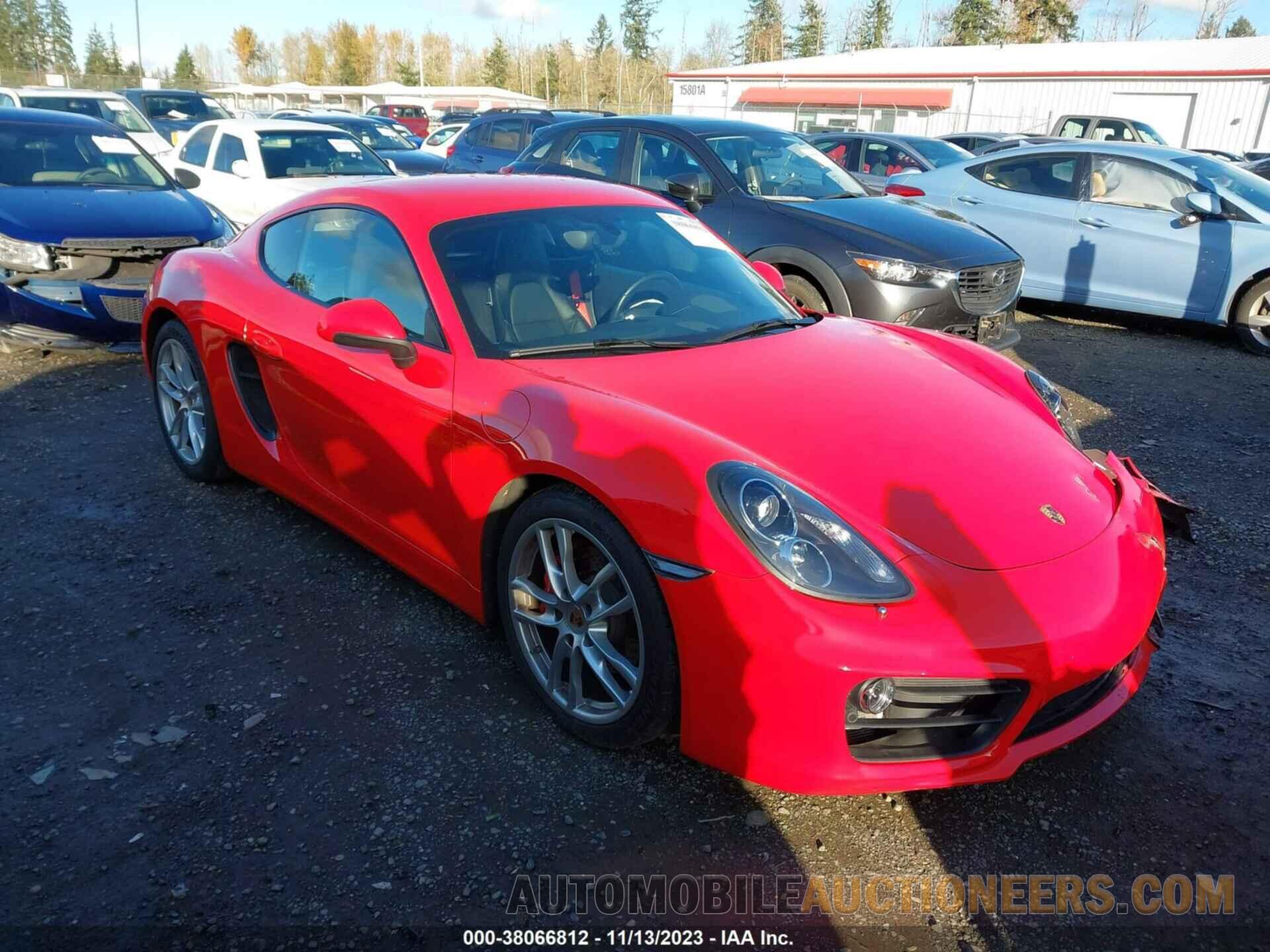 WP0AB2A81FK180794 PORSCHE CAYMAN 2015