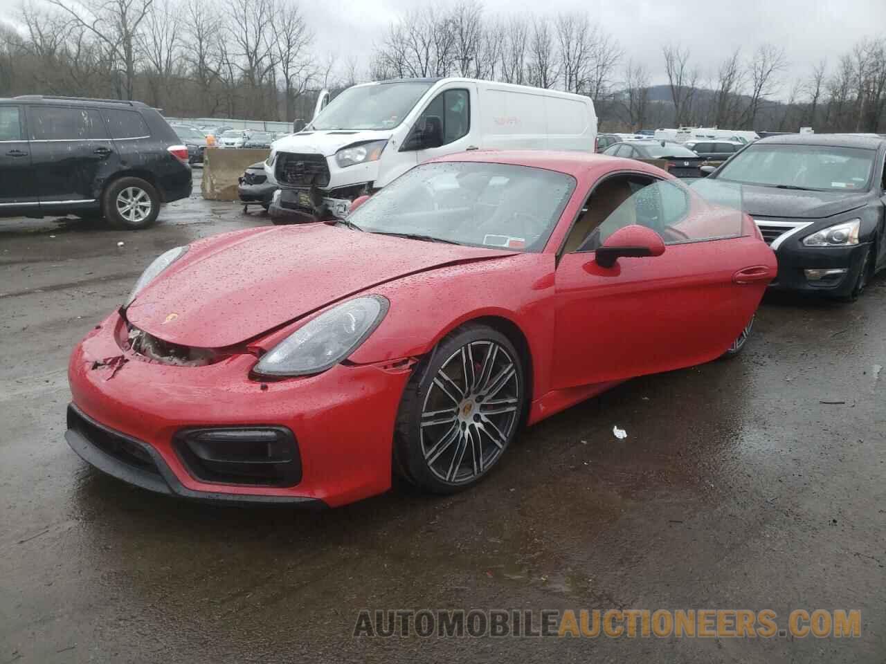 WP0AB2A81FK184845 PORSCHE CAYMAN 2015