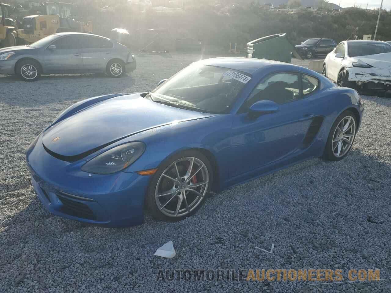 WP0AB2A81JK278538 PORSCHE CAYMAN 2018