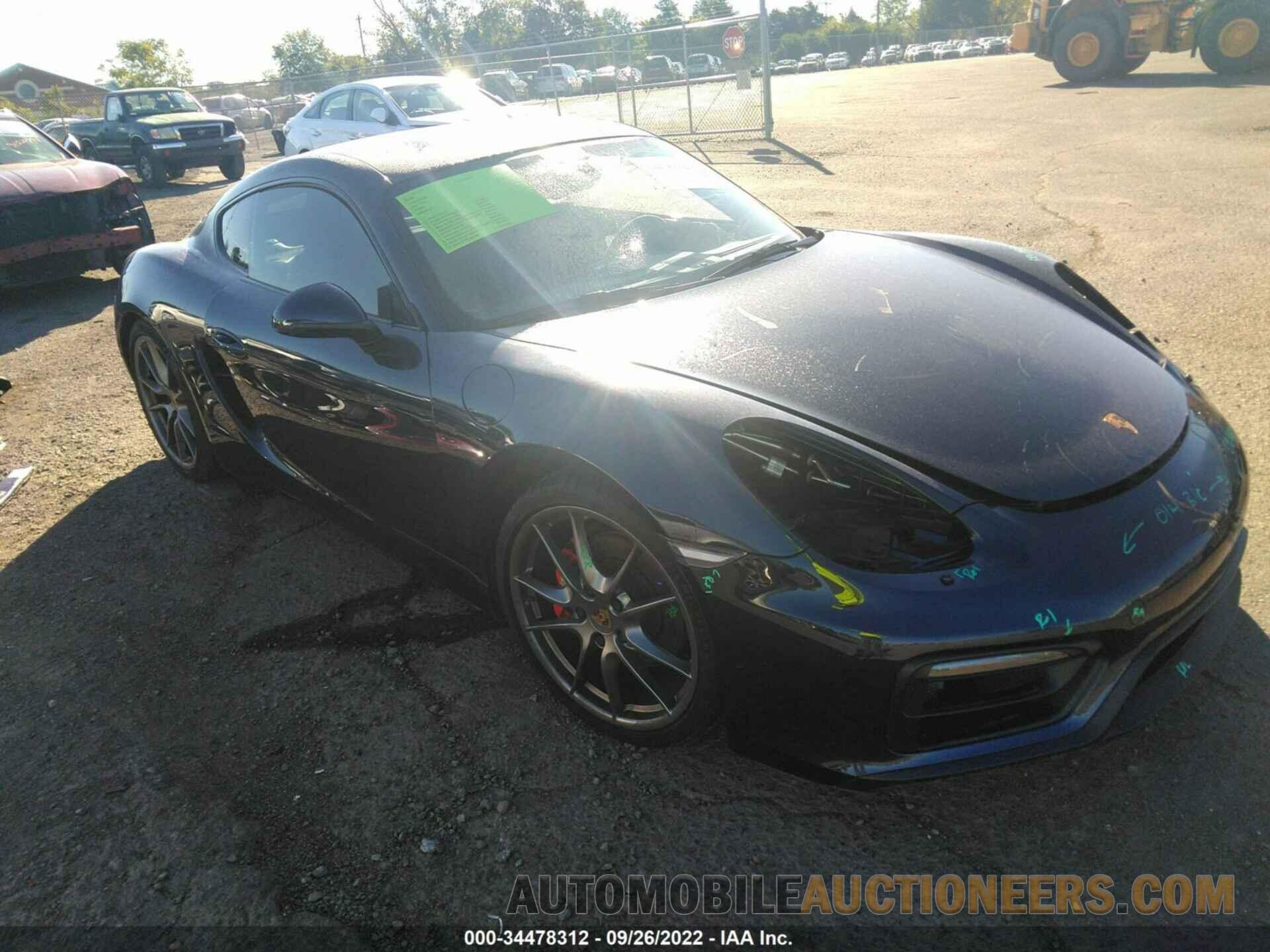 WP0AB2A82GK185732 PORSCHE CAYMAN 2016