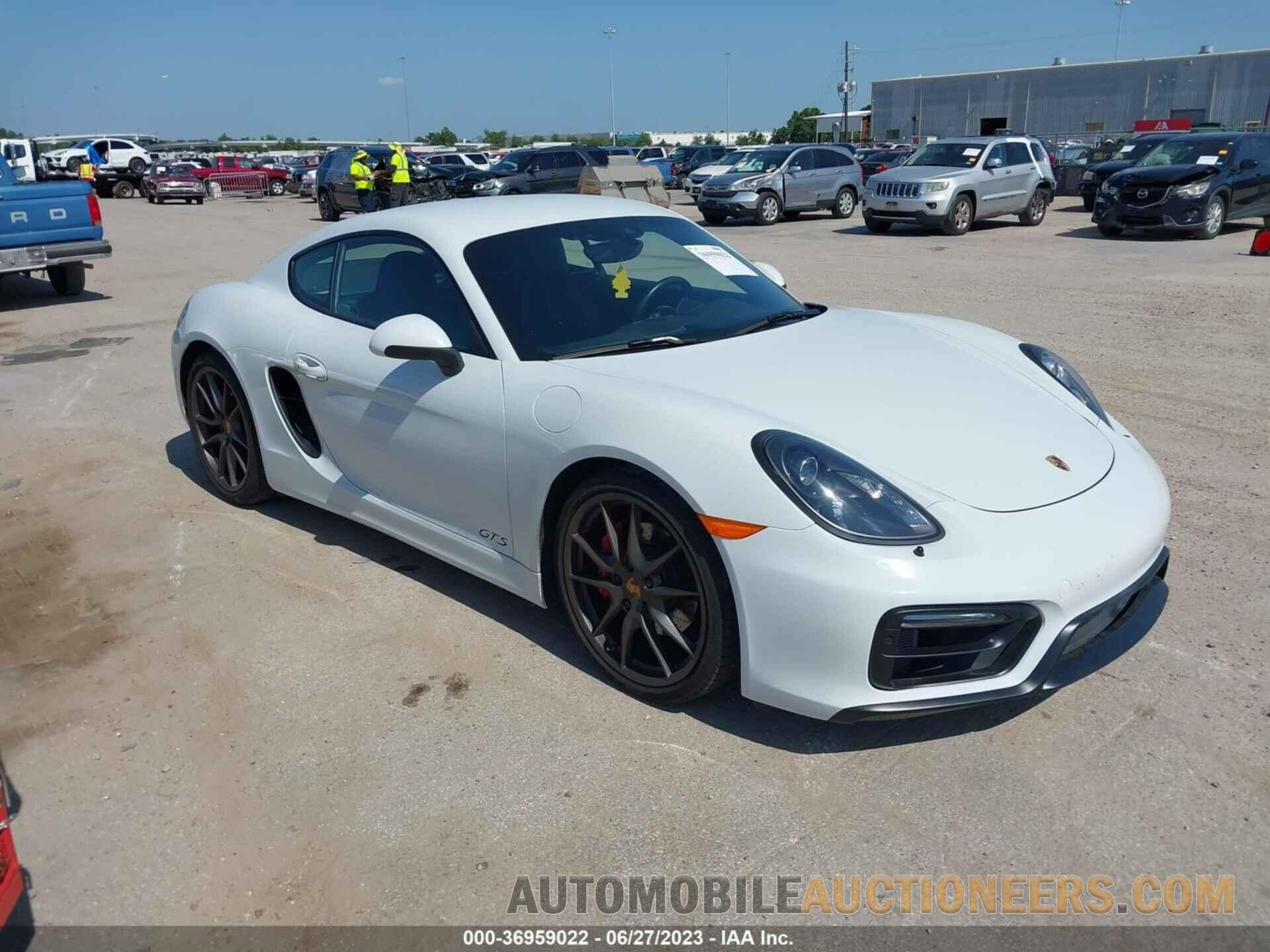 WP0AB2A82GK186265 PORSCHE CAYMAN 2016