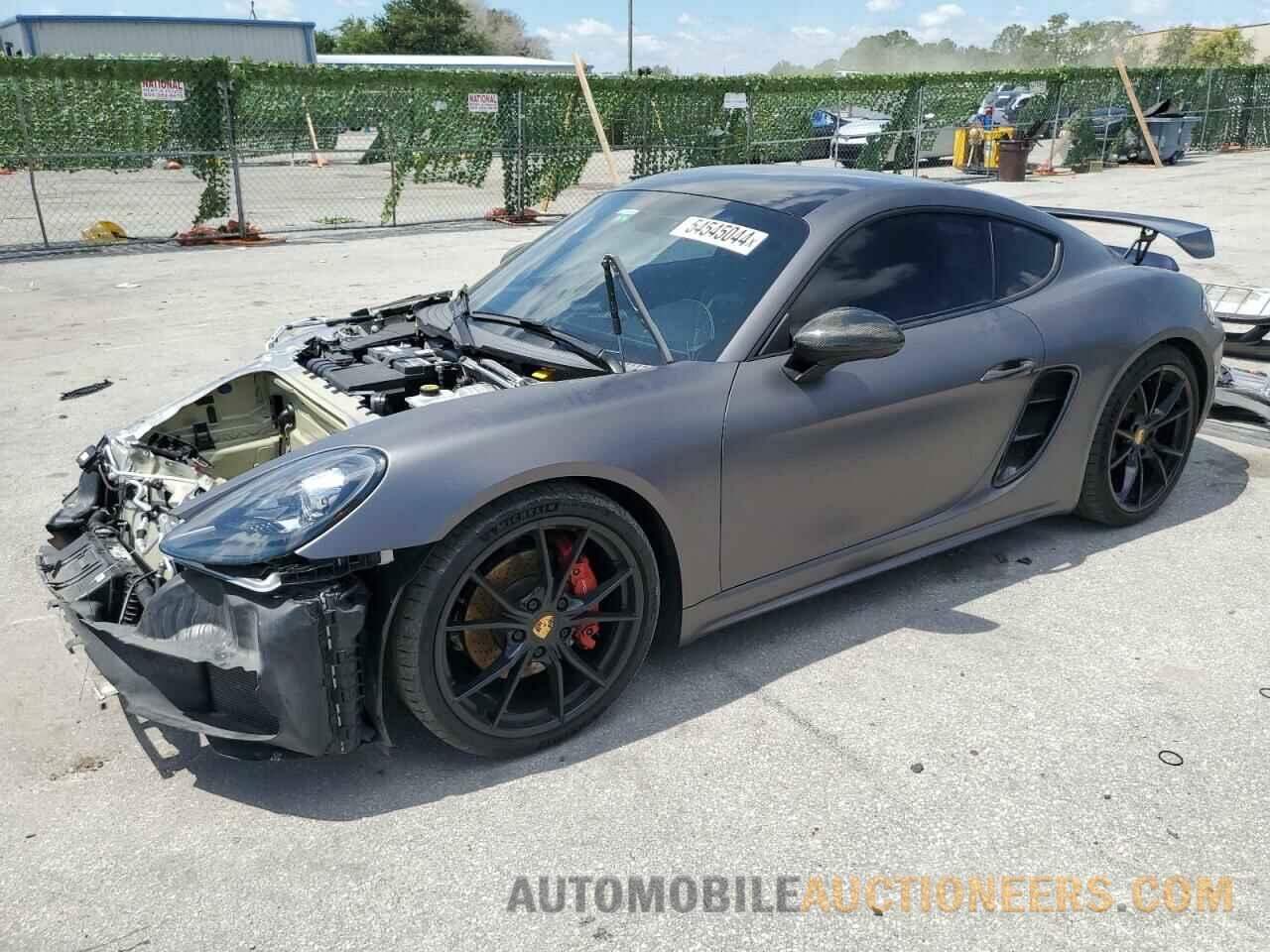 WP0AB2A82JS278354 PORSCHE CAYMAN 2018