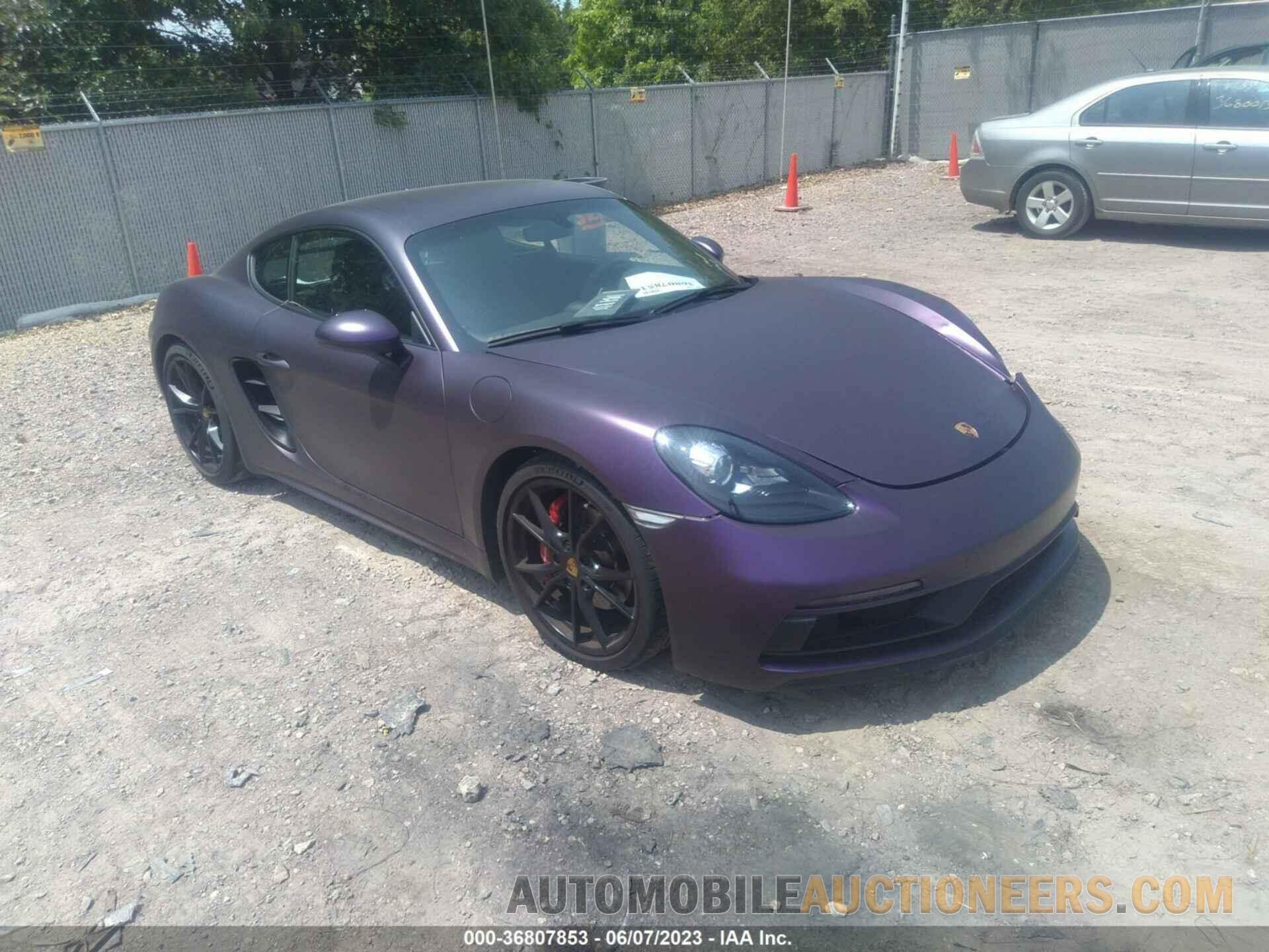 WP0AB2A82KS278744 PORSCHE 718 CAYMAN 2019