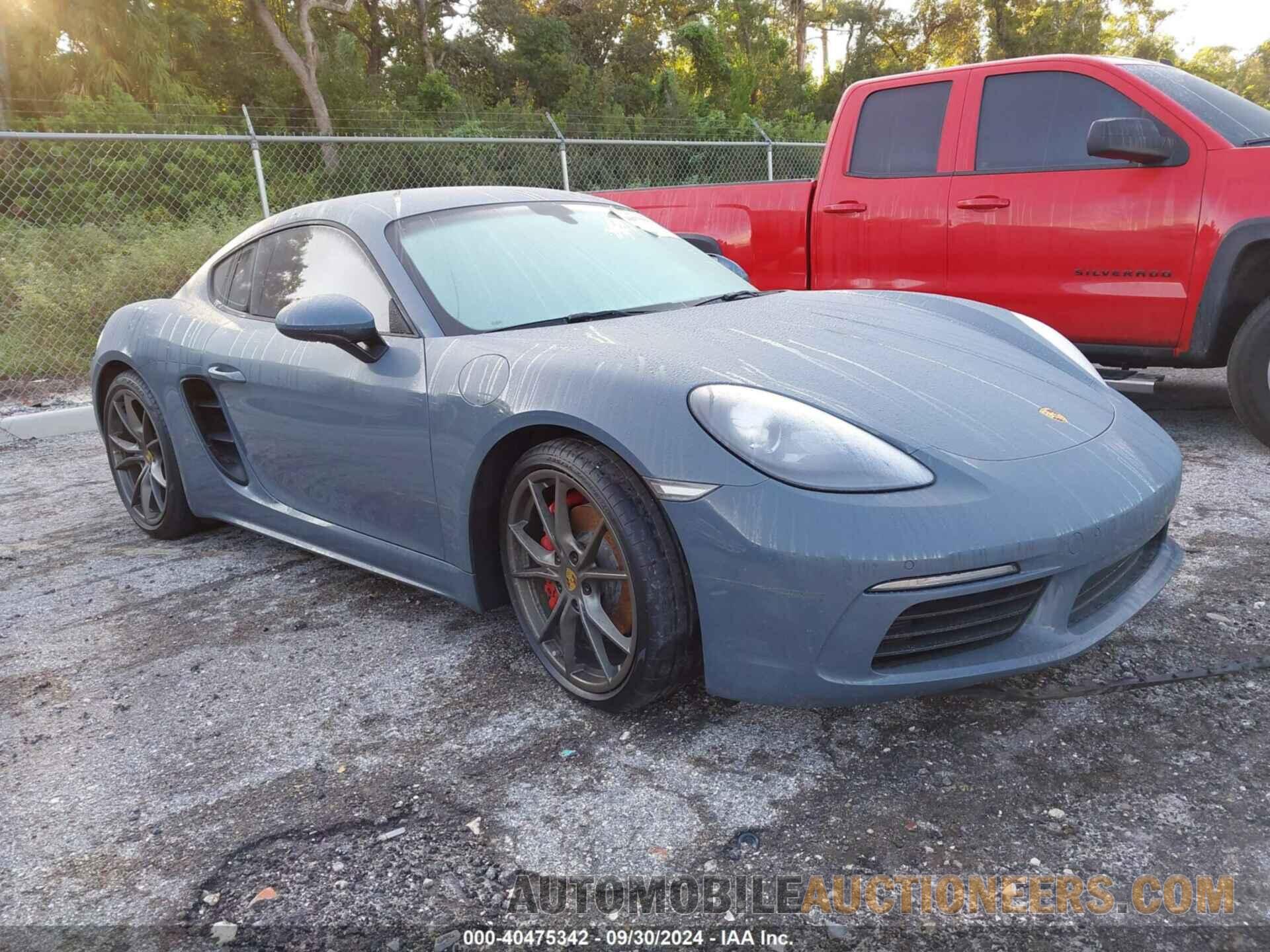 WP0AB2A83HS285114 PORSCHE CAYMAN 2017