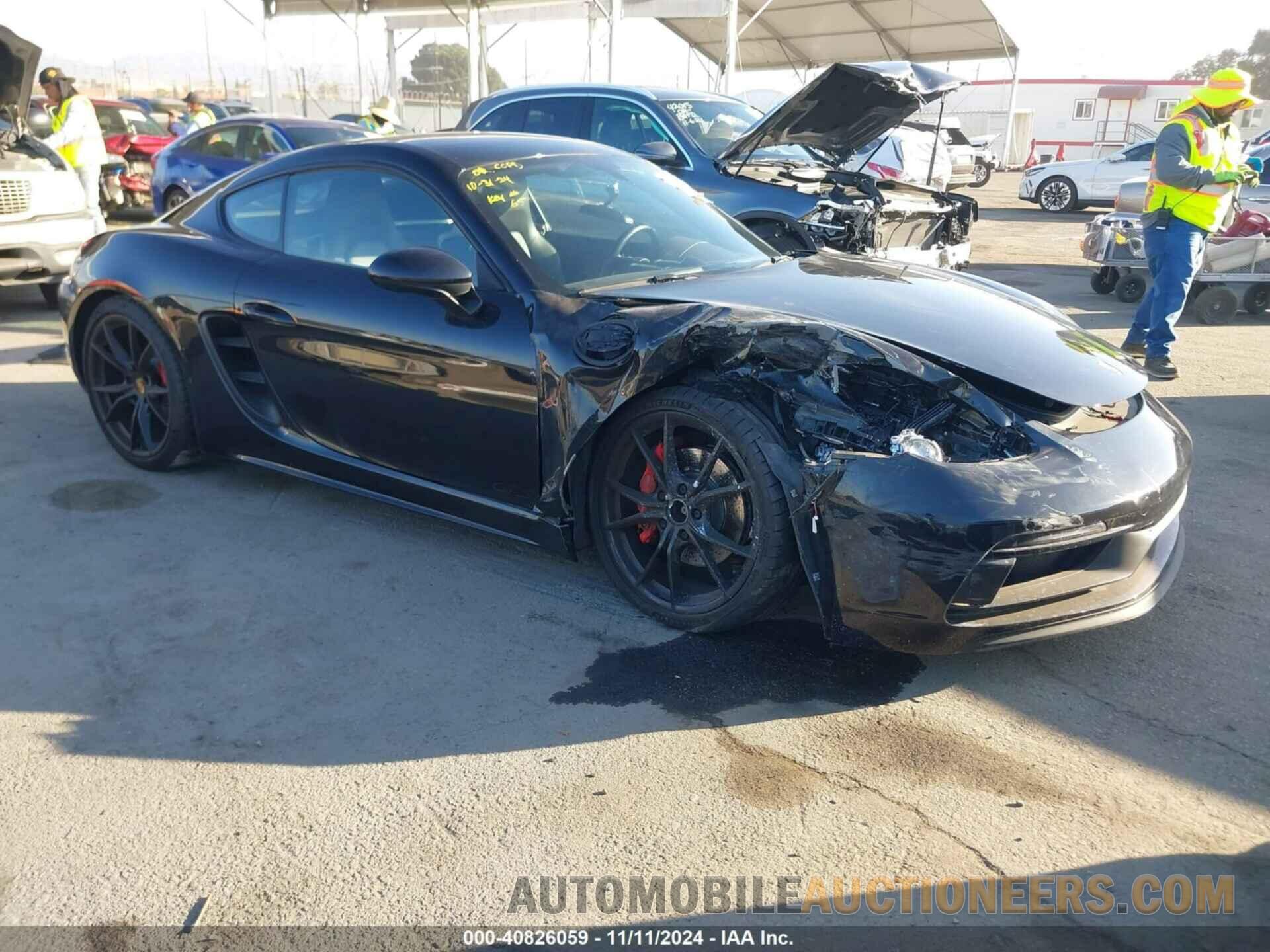 WP0AB2A83KS278171 PORSCHE 718 CAYMAN 2019