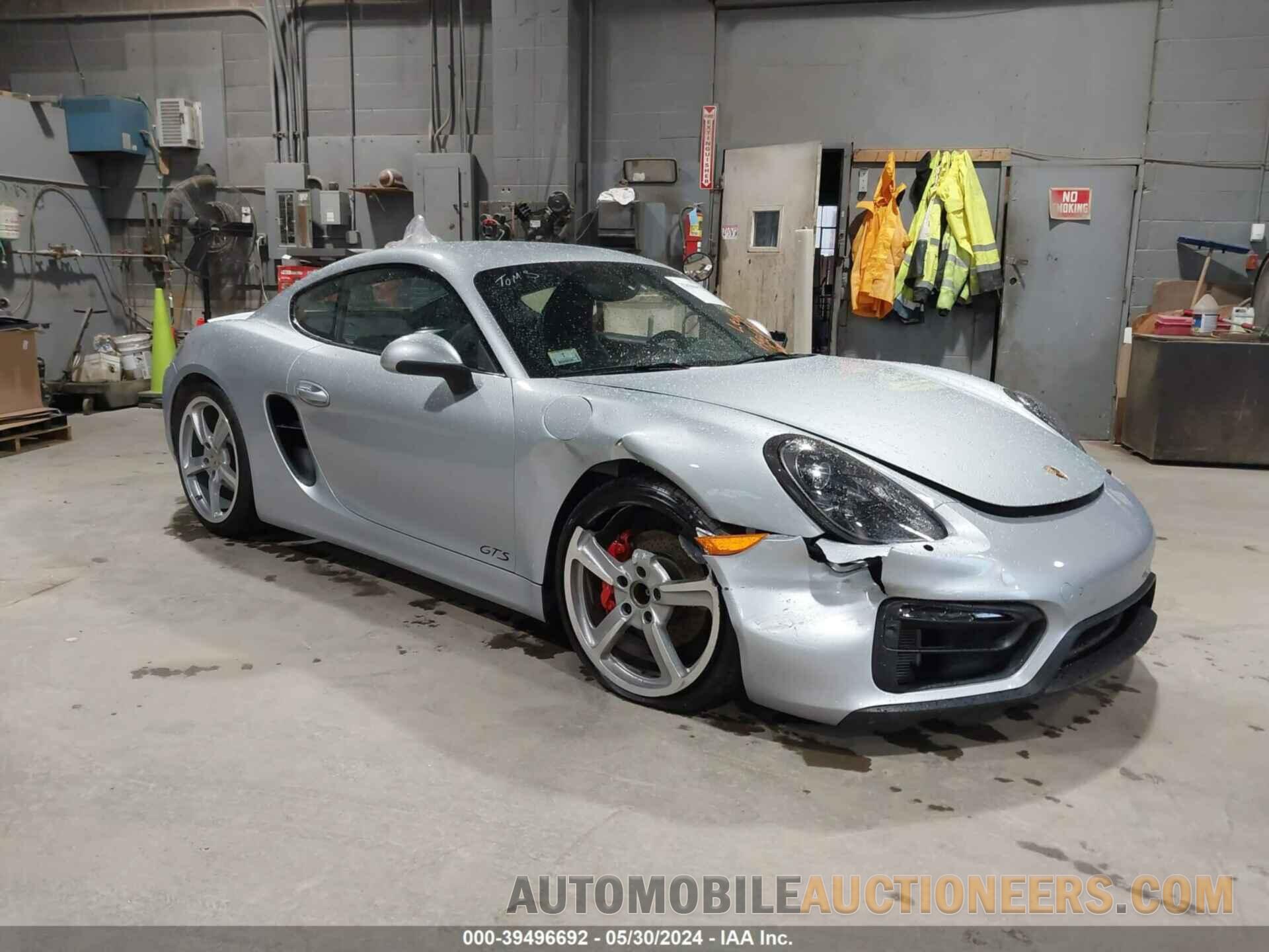 WP0AB2A84GK186249 PORSCHE CAYMAN 2016