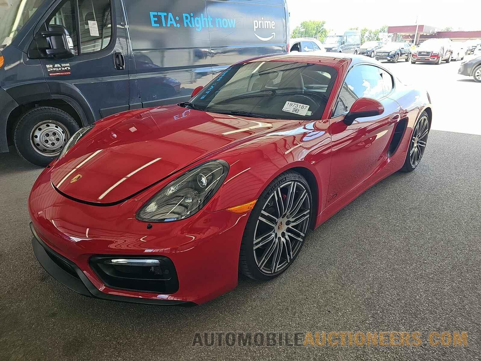 WP0AB2A84GK186445 Porsche Cayman 2016