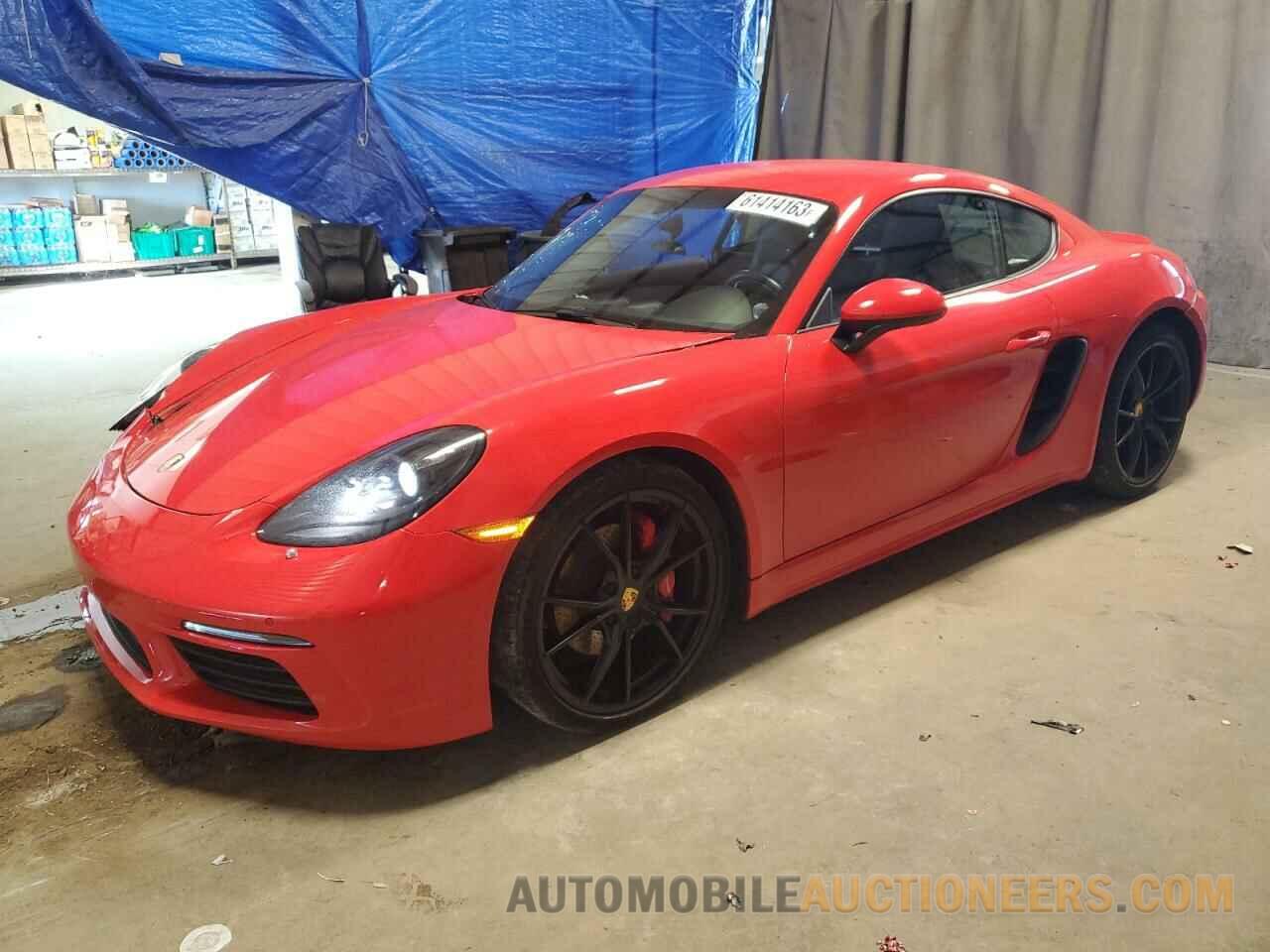 WP0AB2A84JK278775 PORSCHE CAYMAN 2018