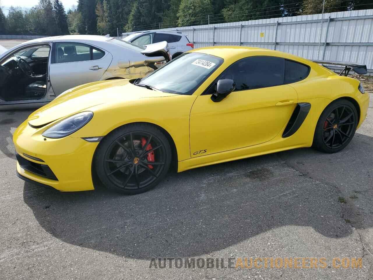 WP0AB2A84JK279683 PORSCHE CAYMAN 2018