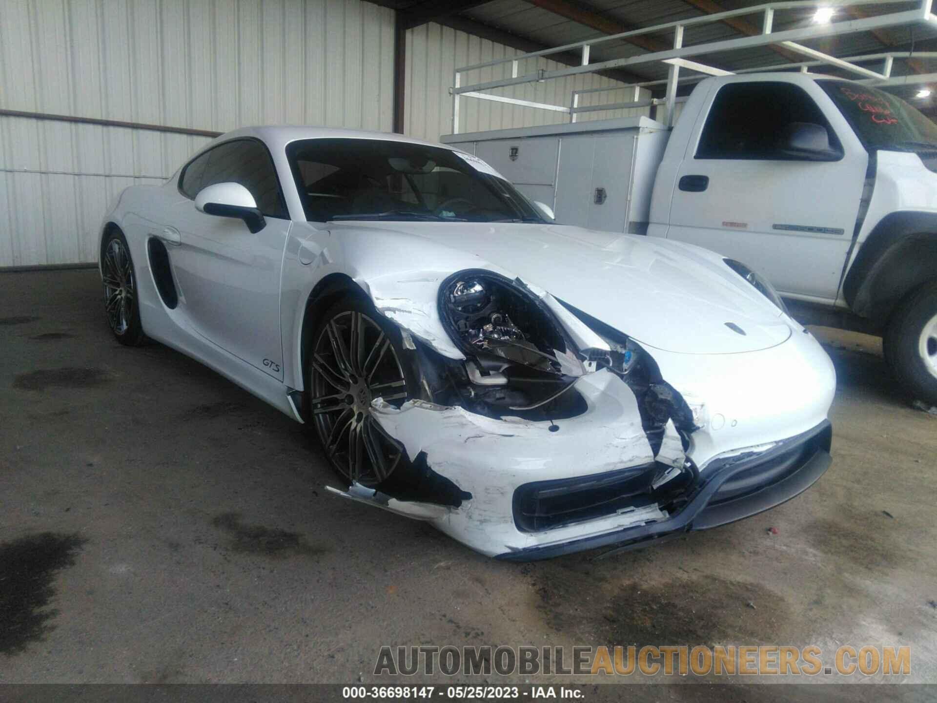 WP0AB2A85FK180393 PORSCHE CAYMAN 2015