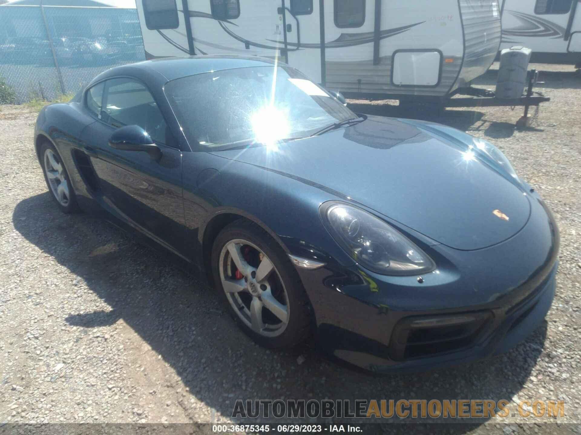 WP0AB2A85FK180538 PORSCHE CAYMAN 2015