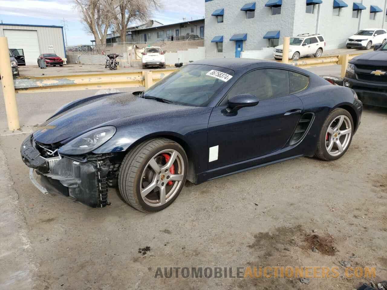 WP0AB2A85JK279787 PORSCHE CAYMAN 2018