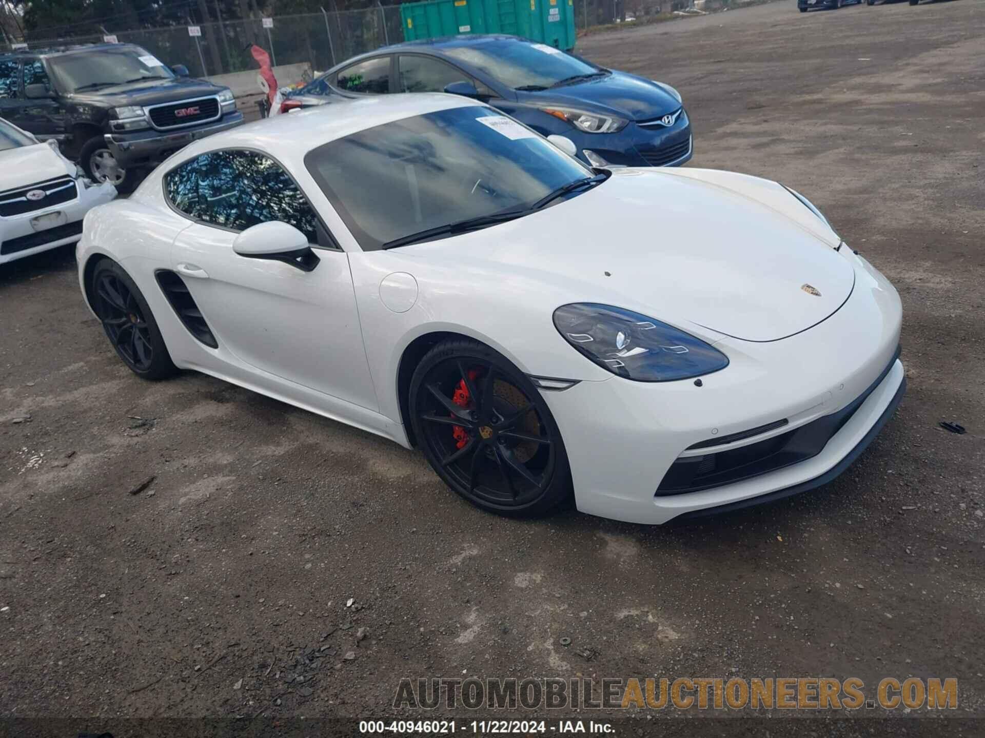 WP0AB2A85JS278512 PORSCHE 718 CAYMAN 2018