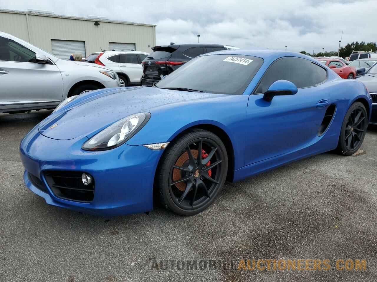 WP0AB2A86GK185569 PORSCHE CAYMAN 2016