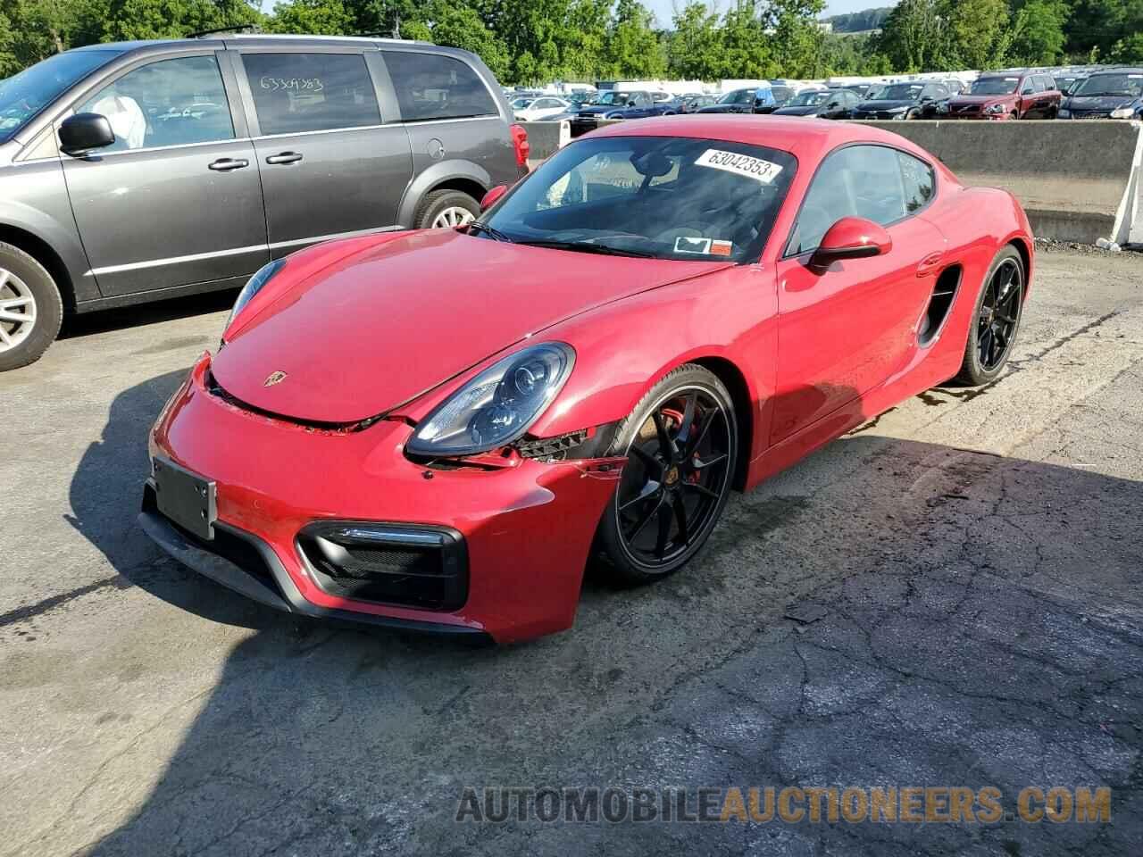 WP0AB2A86GK186060 PORSCHE CAYMAN 2016