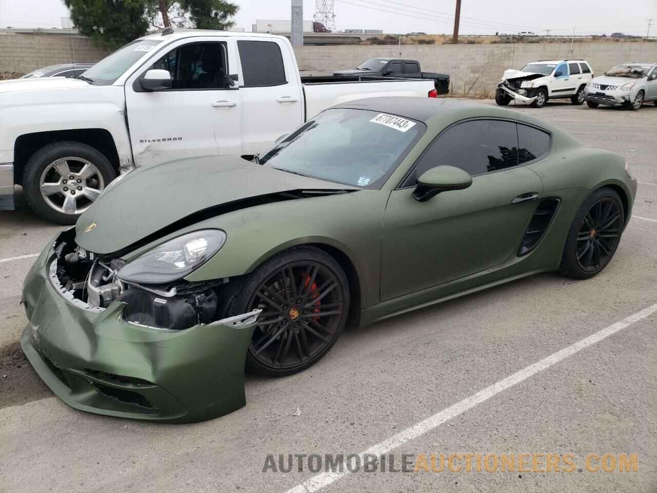 WP0AB2A86HK285155 PORSCHE CAYMAN 2017