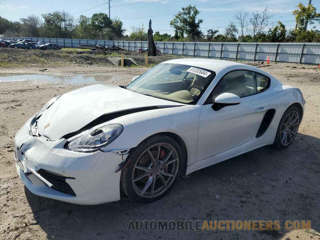 WP0AB2A86HS285771 PORSCHE CAYMAN 2017